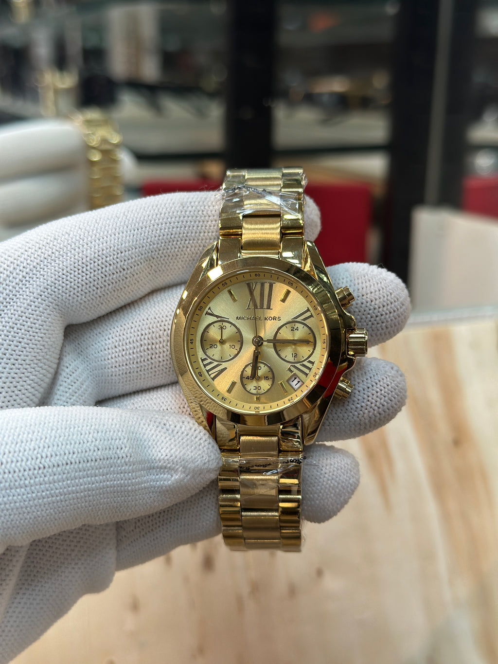 MK ladies crono Metal￼