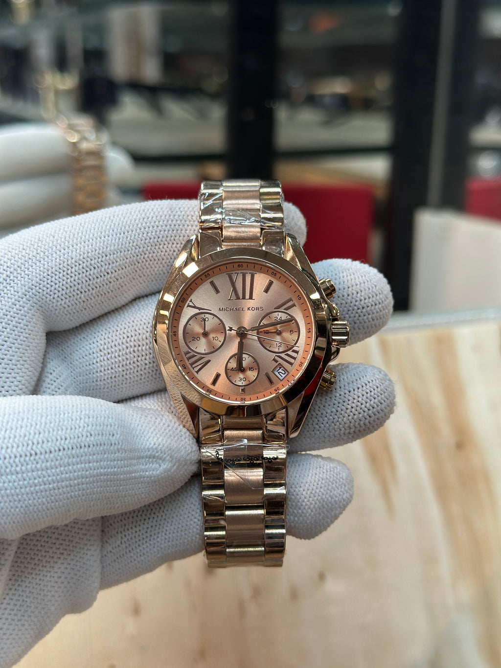 MK ladies crono Metal￼