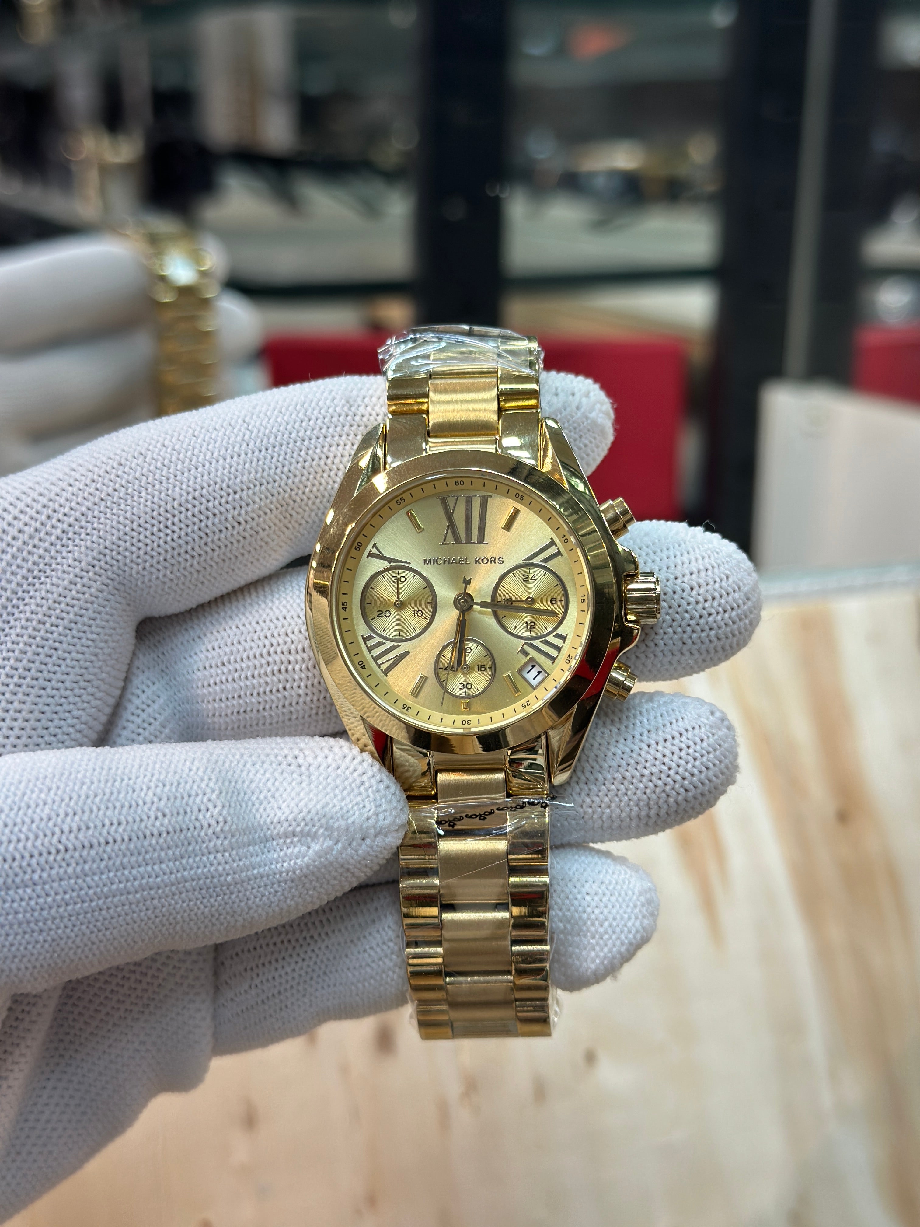 MK ladies crono Metal￼