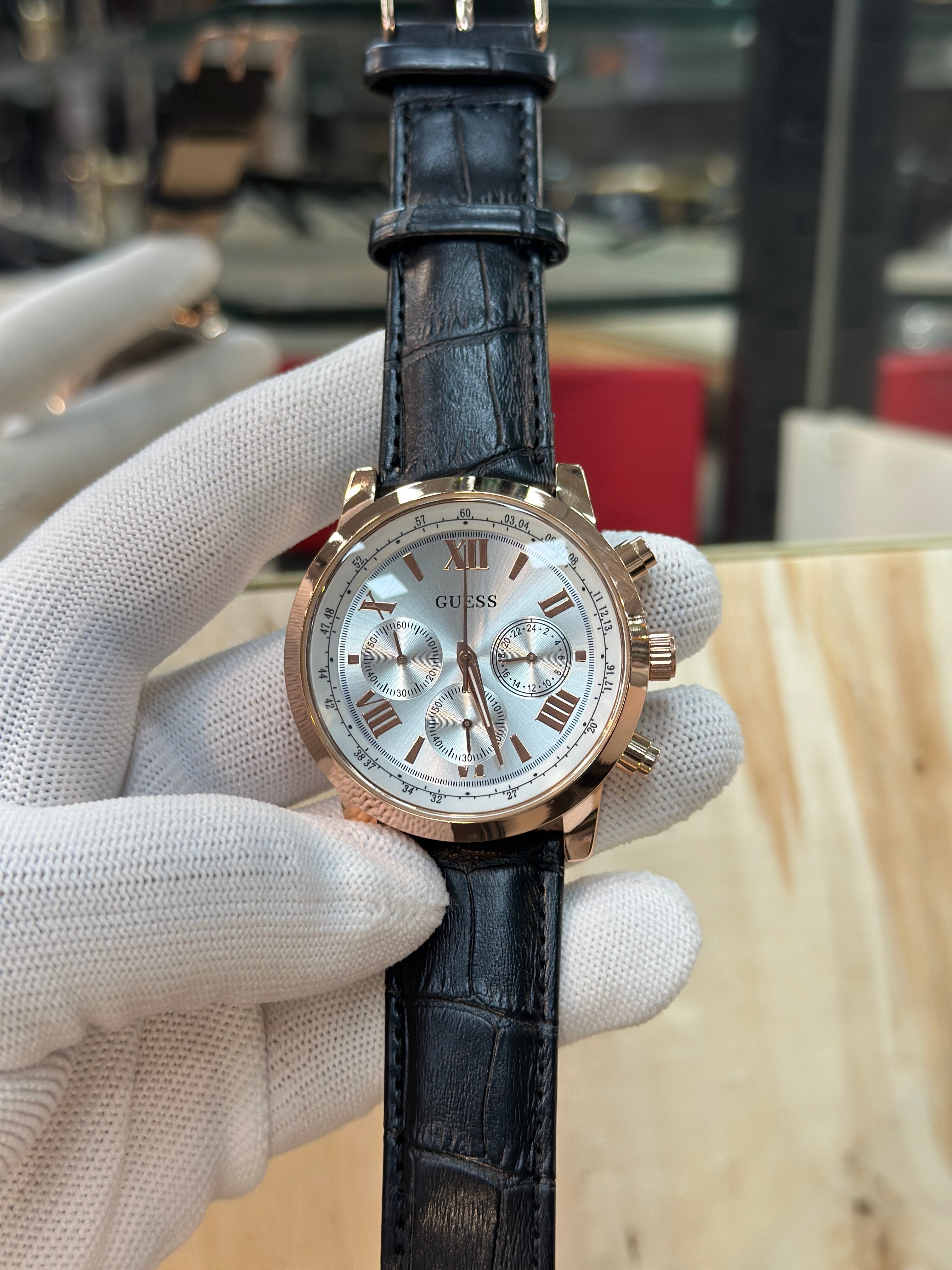 Guess Crono Leather