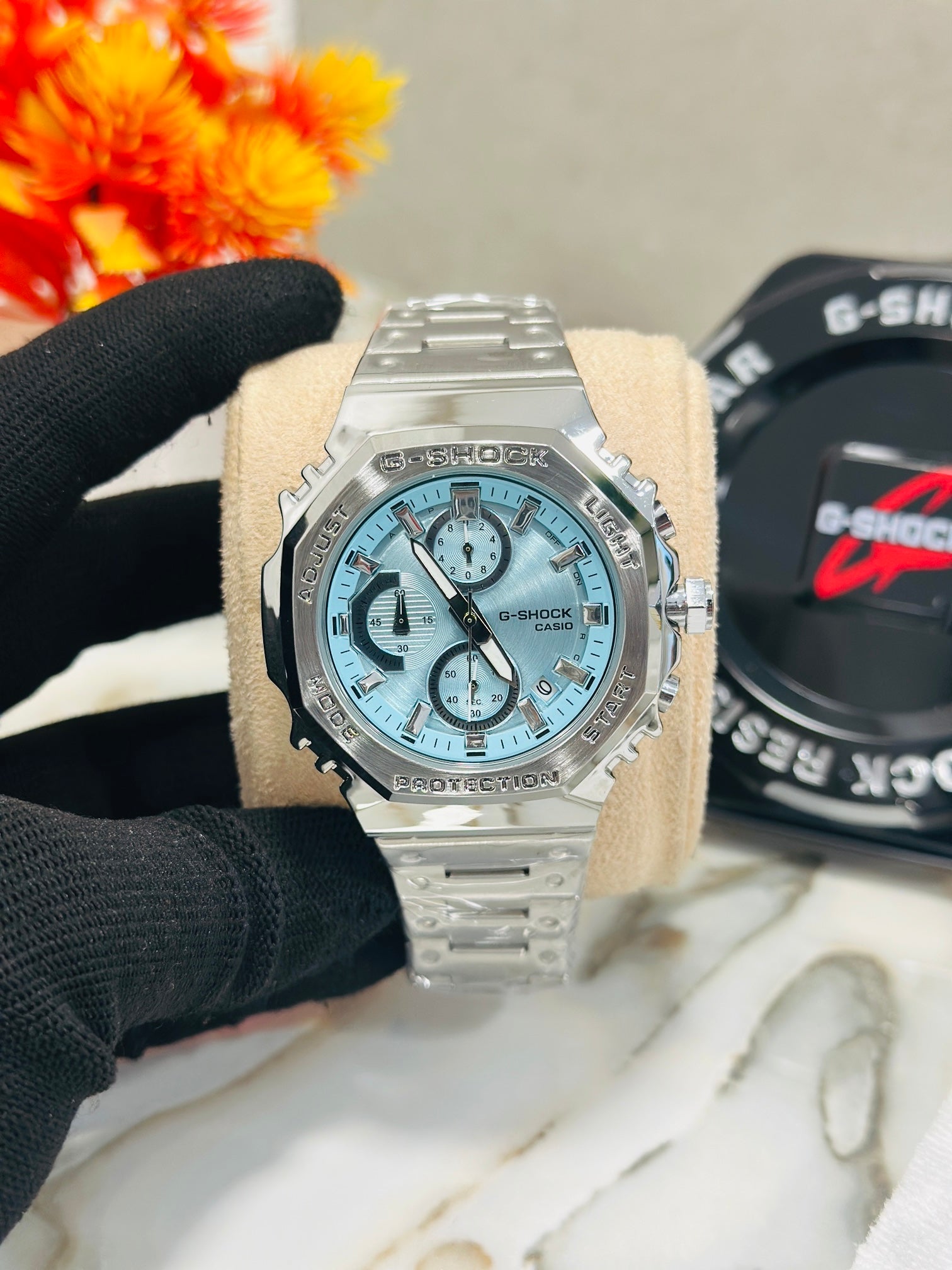 G-Shock Metal Chronograph Mens Watch