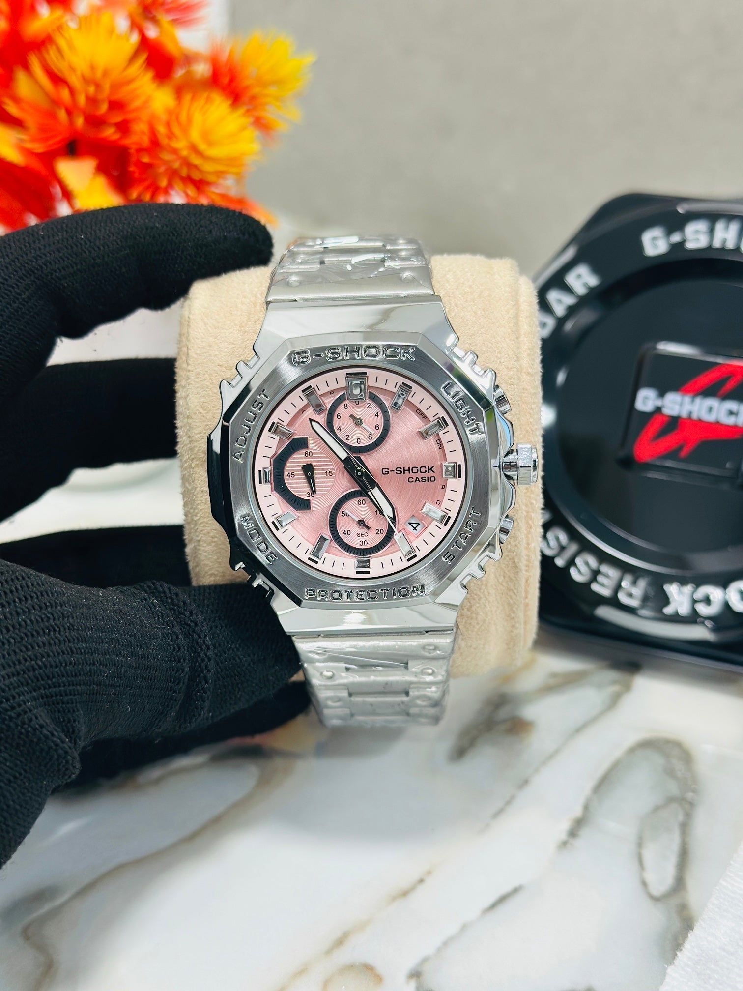 G-Shock Metal Chronograph Mens Watch