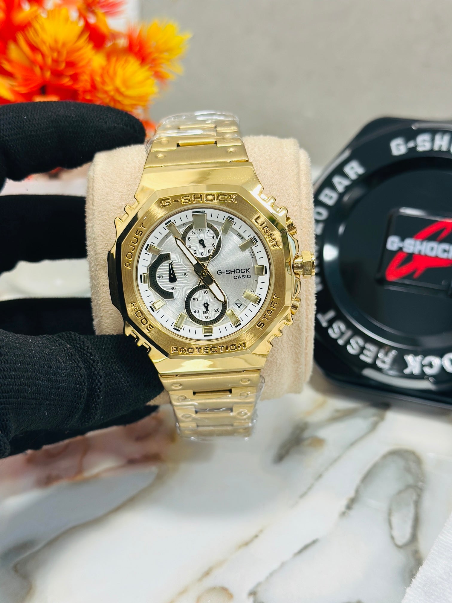 G-Shock Metal Chronograph Mens Watch