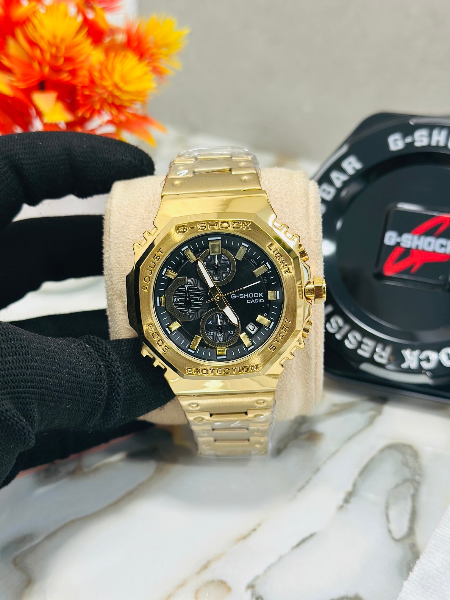 G-Shock Metal Chronograph Mens Watch