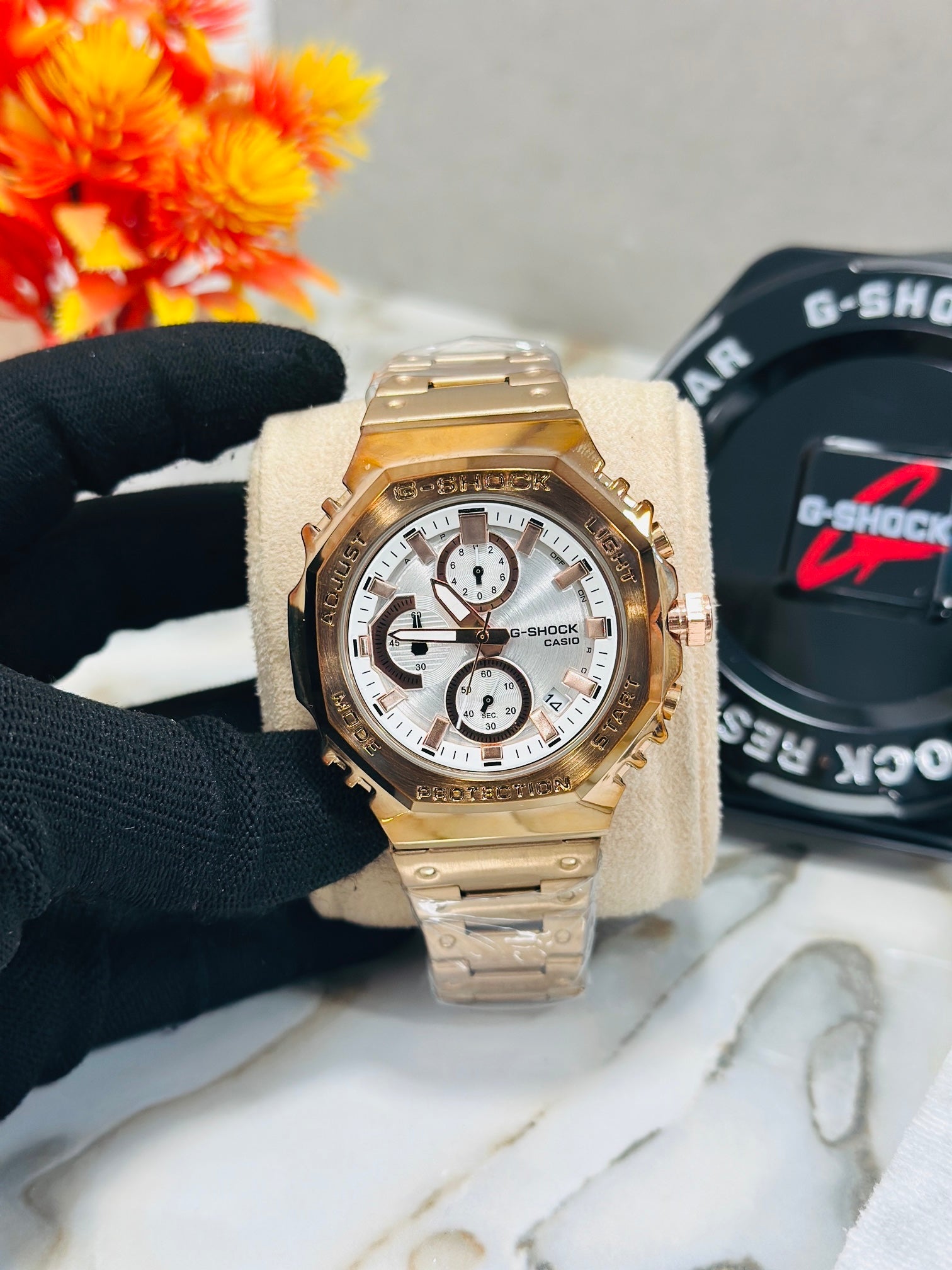 G-Shock Metal Chronograph Mens Watch