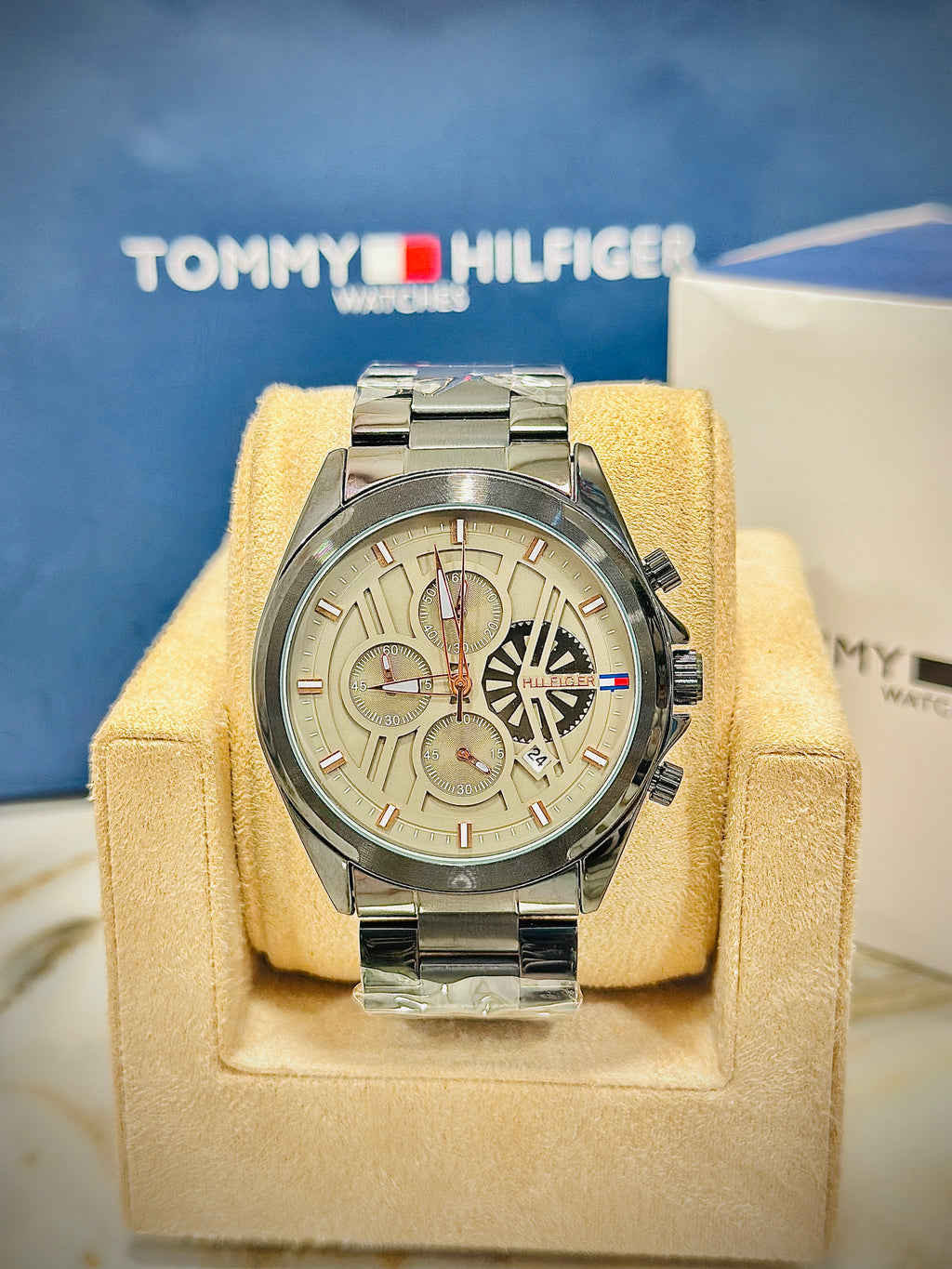 Tommy Hilfiger Crono Metal Men's
