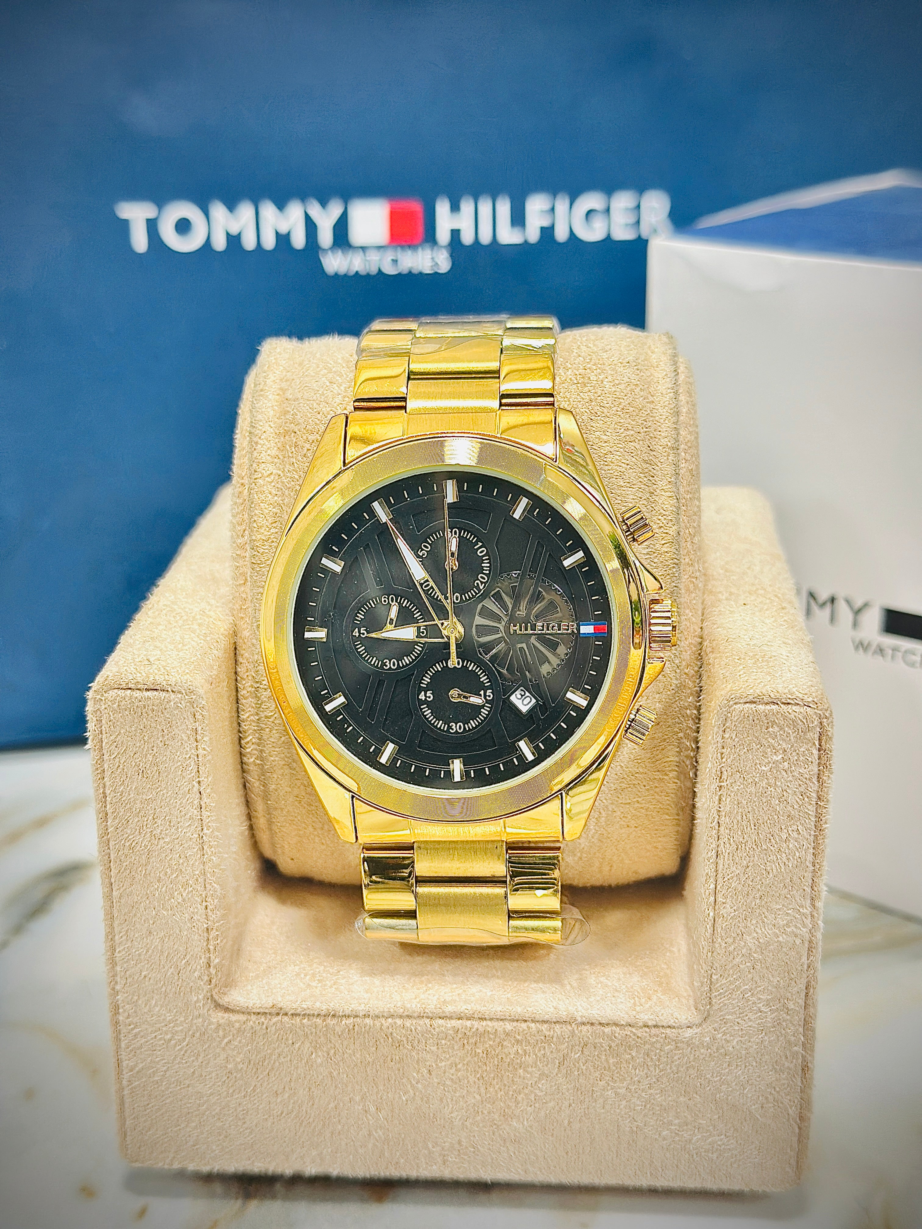 Tommy Hilfiger Crono Metal Men's