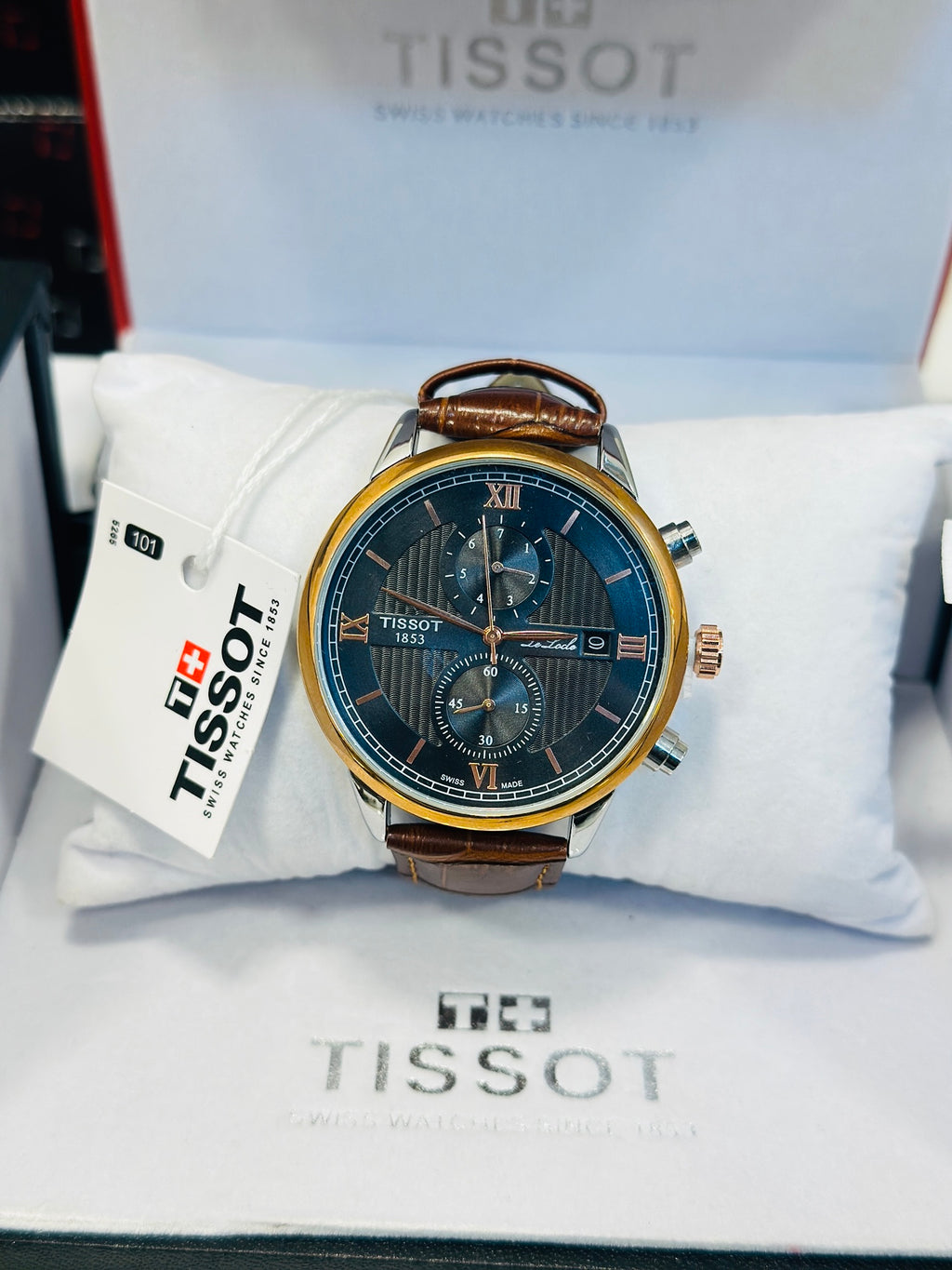 Tissot Leather Crono 02