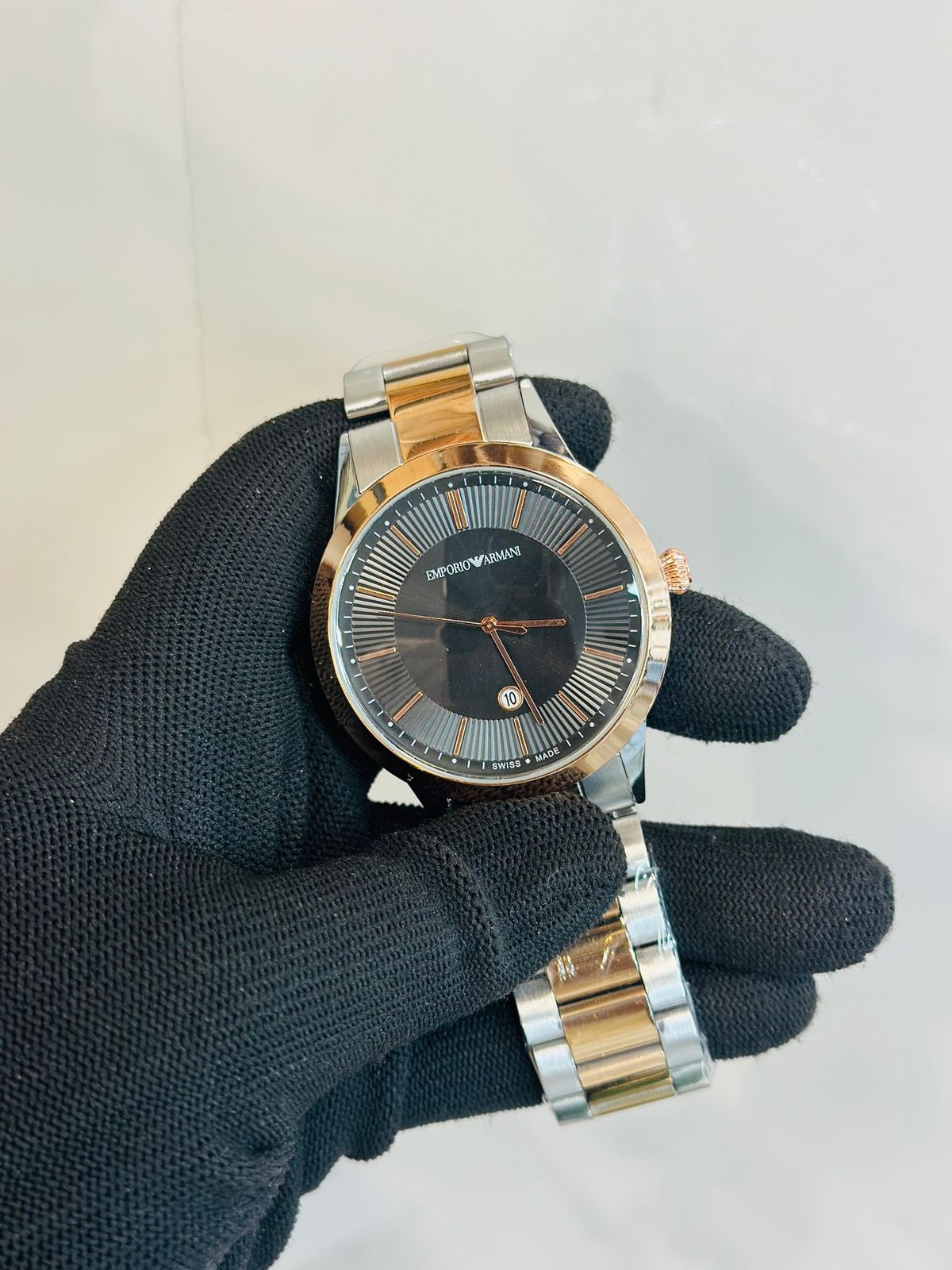 Emperio Armani Mens Watch Plain