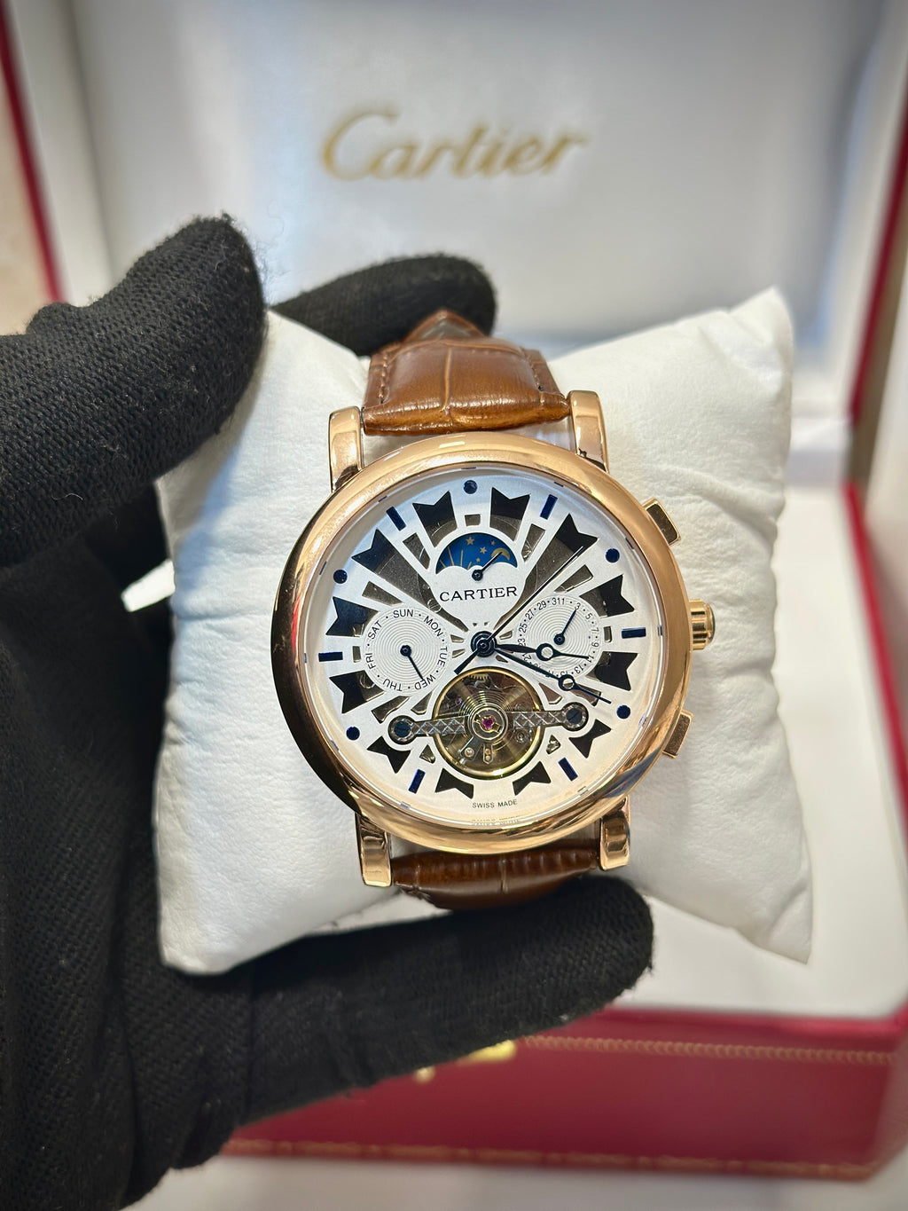 Cartier Automatic Leather