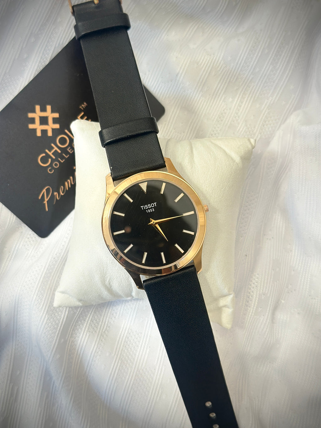 Slim watches leather