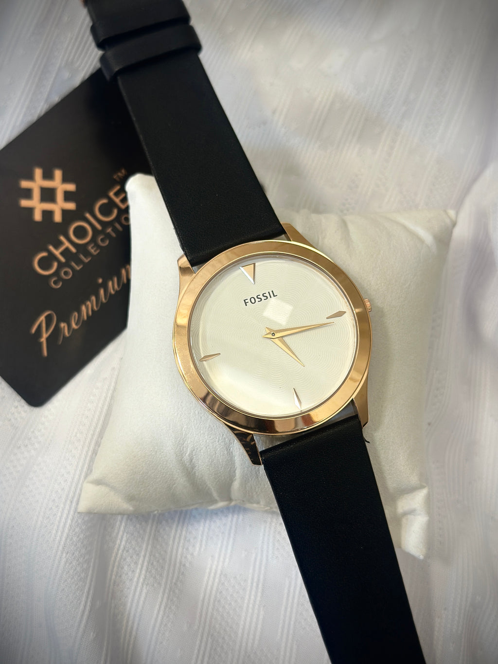 Slim watches leather