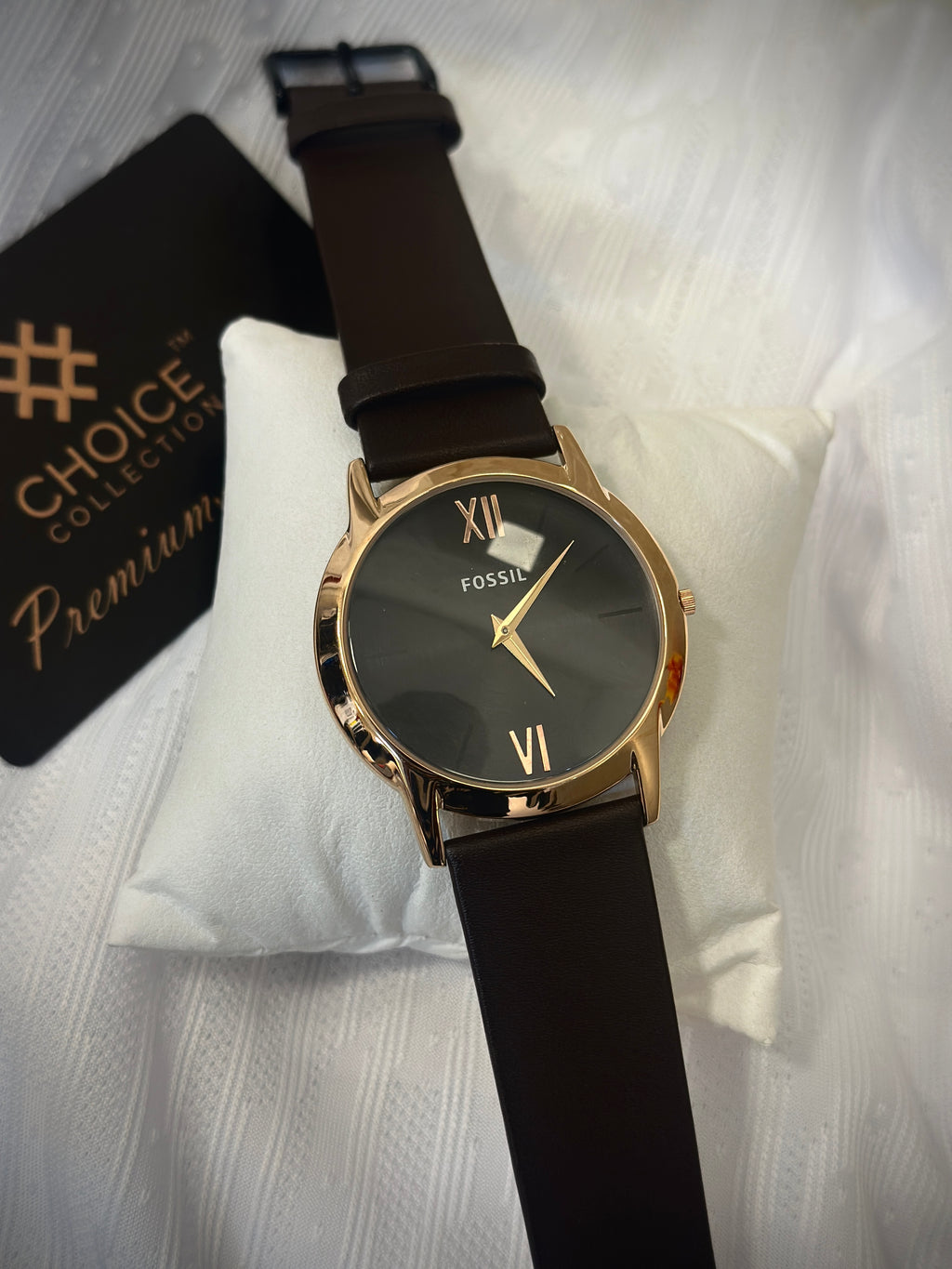 Slim watches leather