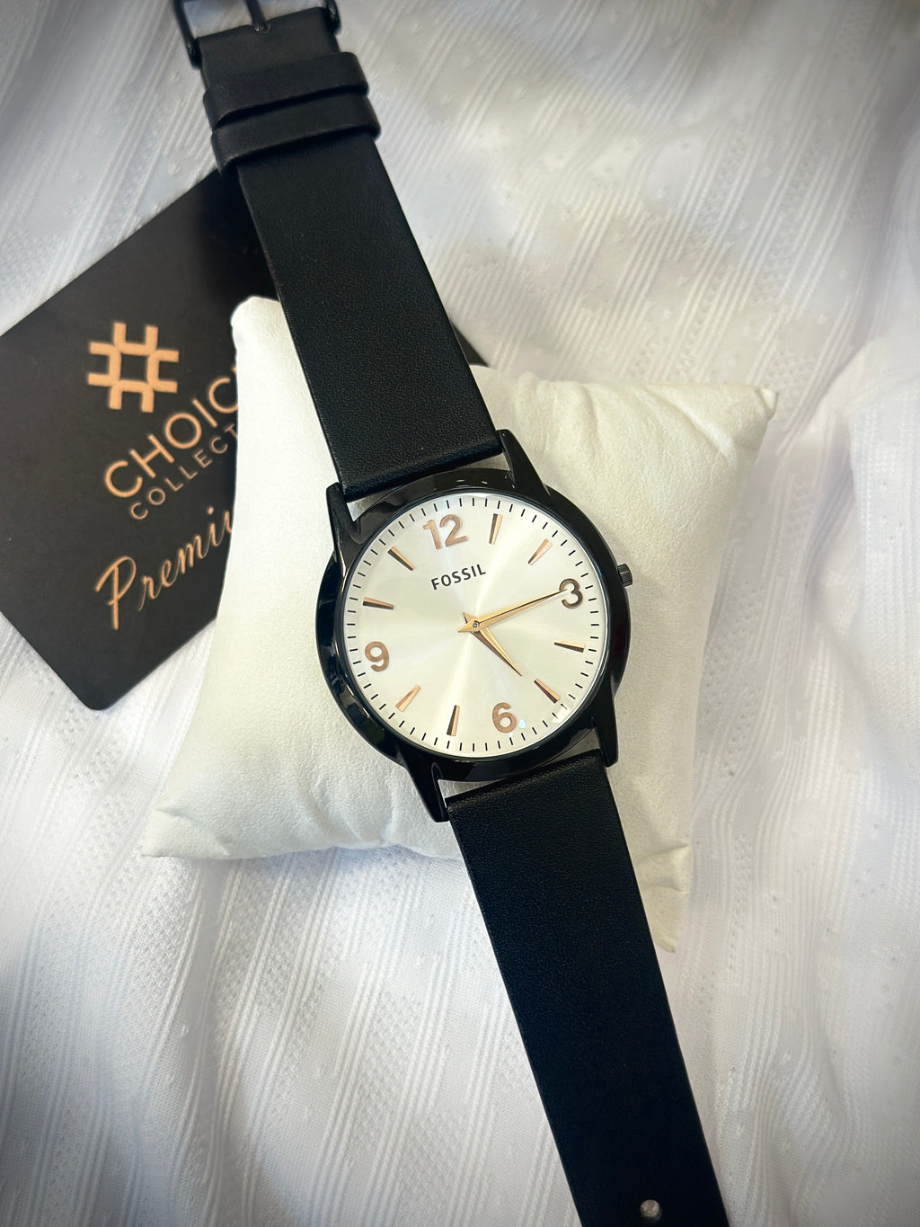 Slim watches leather