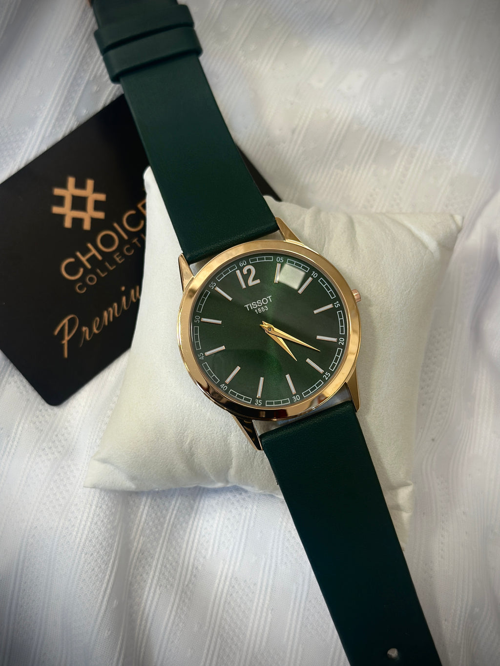 Slim watches leather