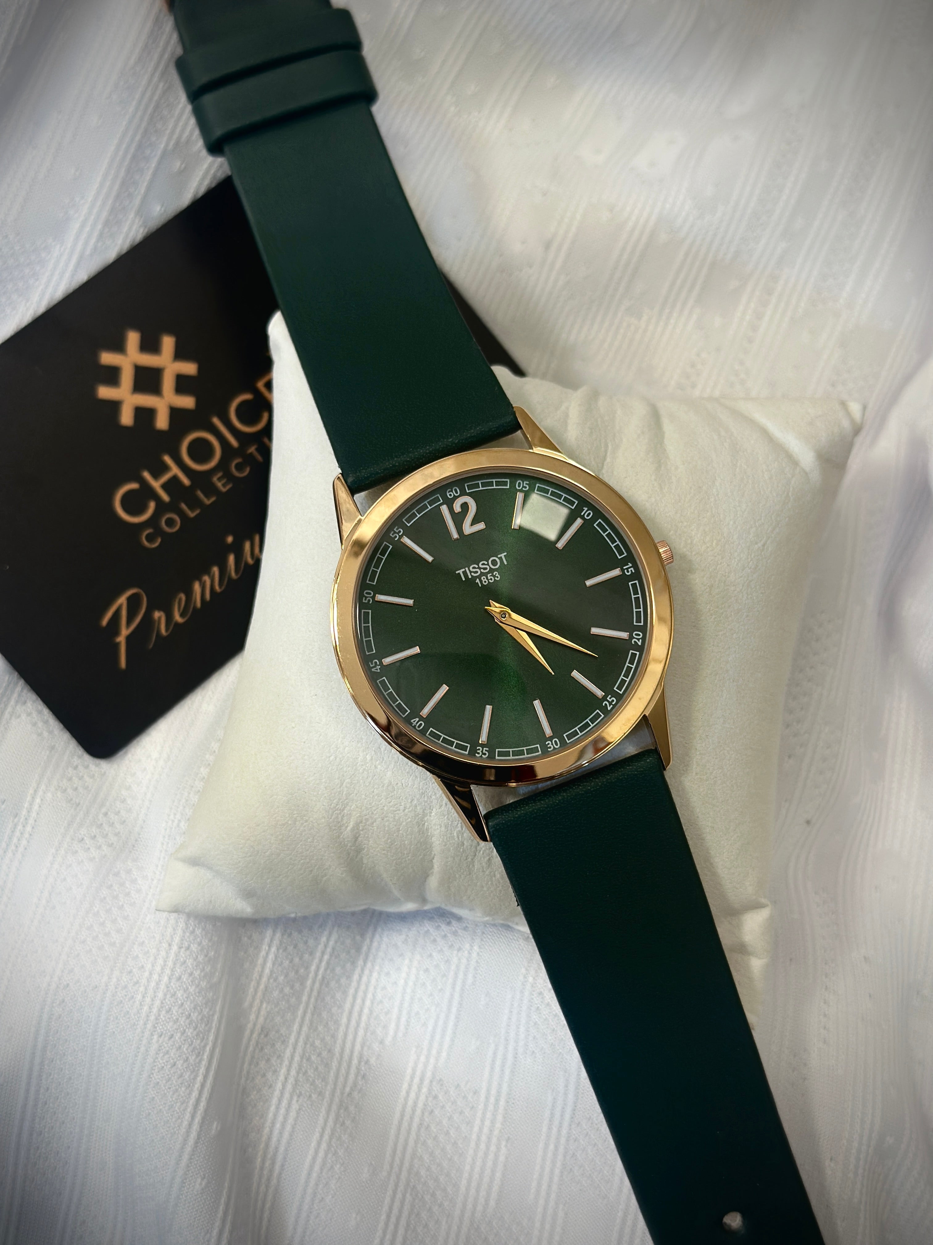 Slim watches leather