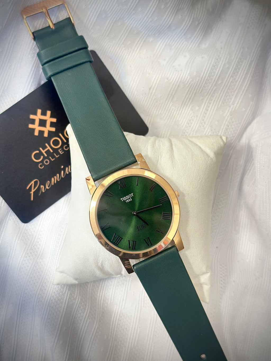 Slim watches leather