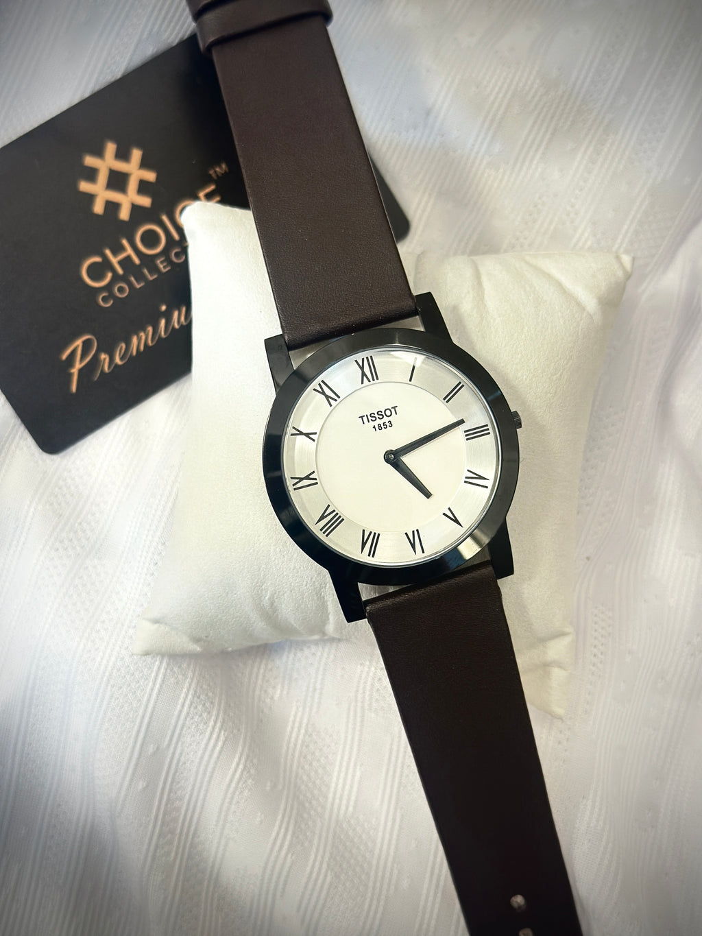 Slim watches leather