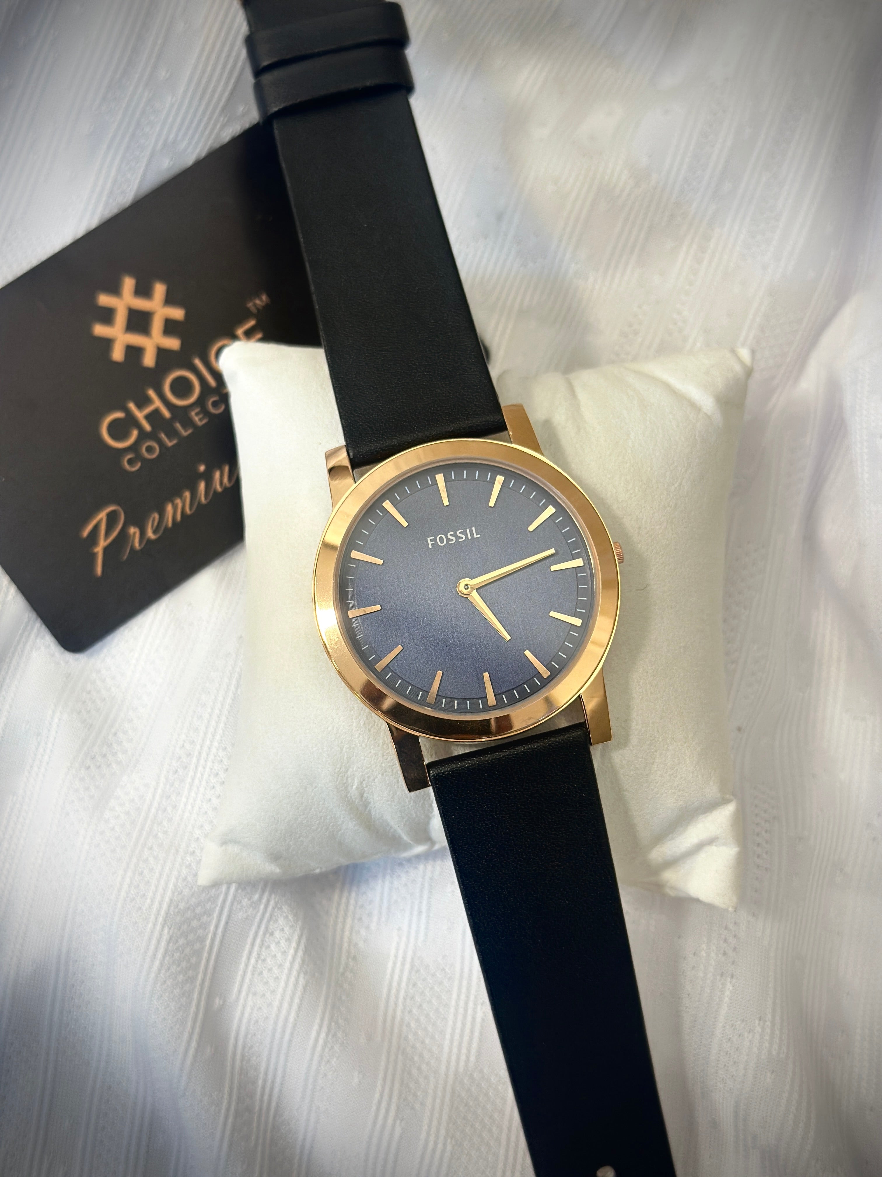 Slim watches leather