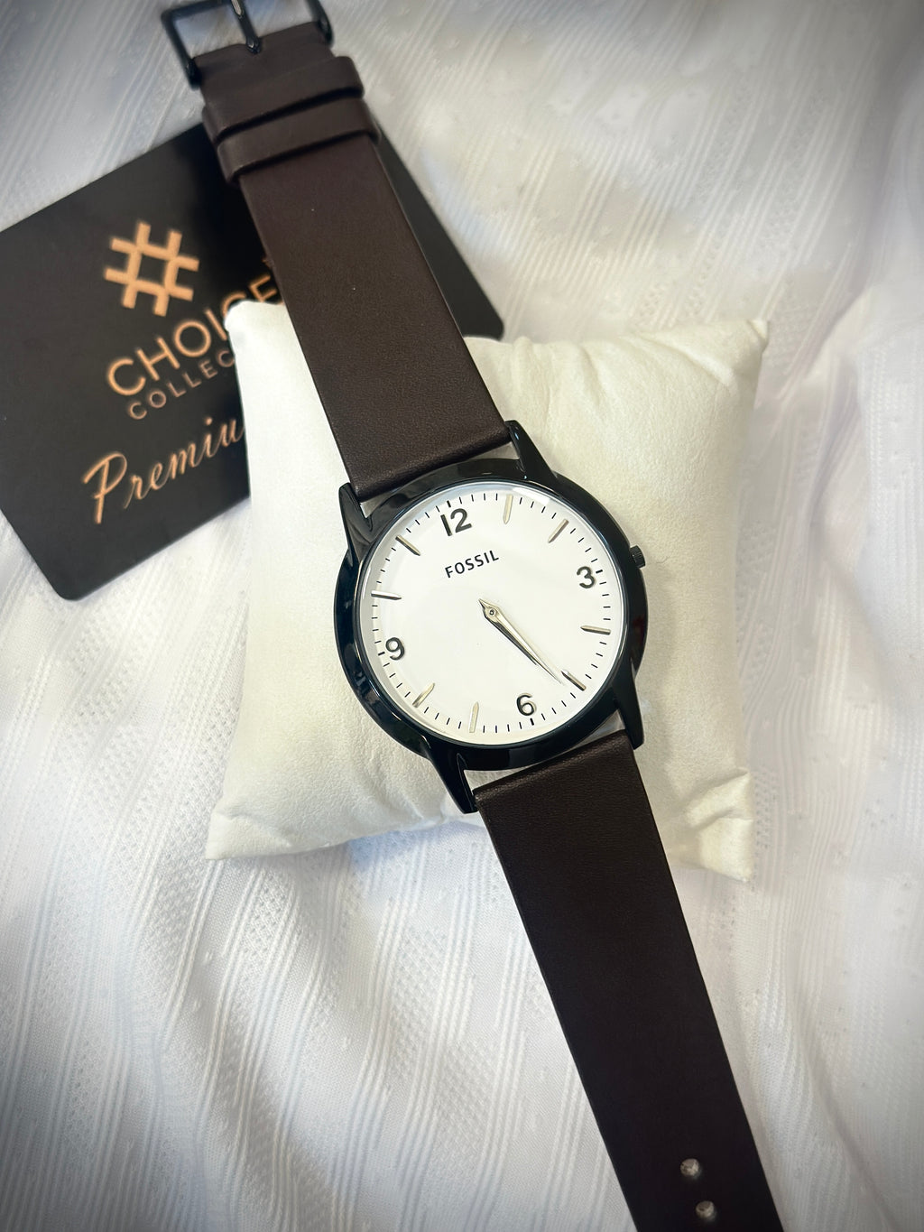 Slim watches leather