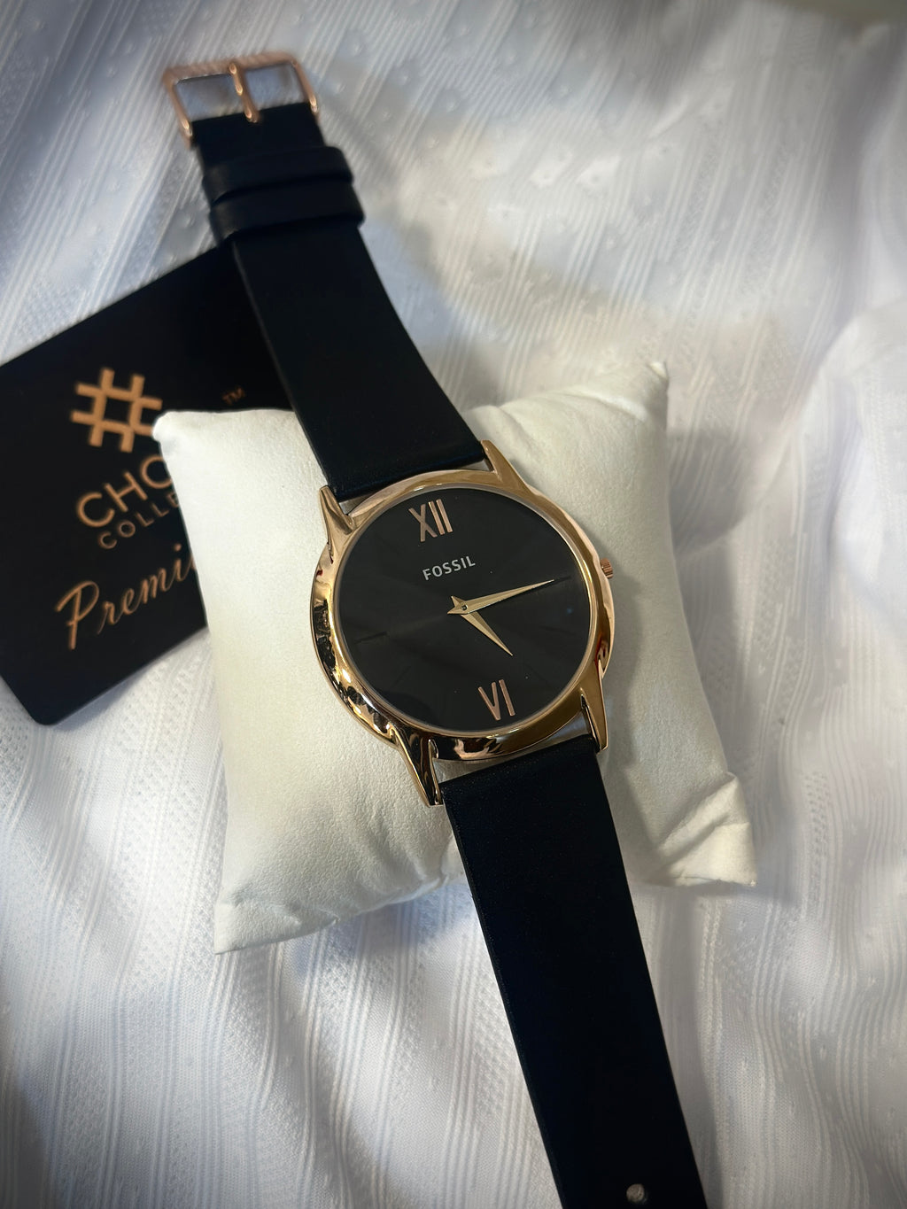 Slim watches leather