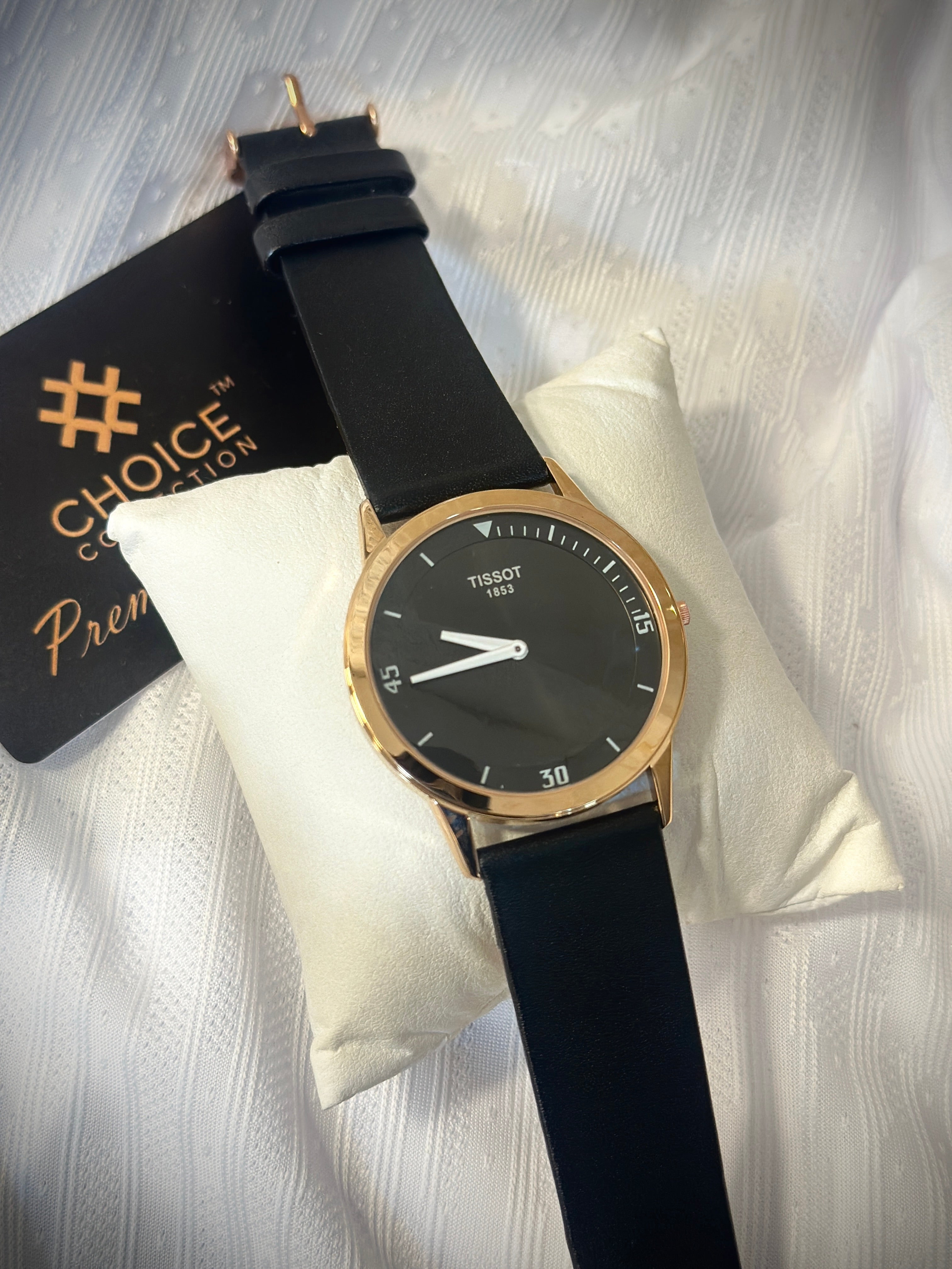 Slim watches leather