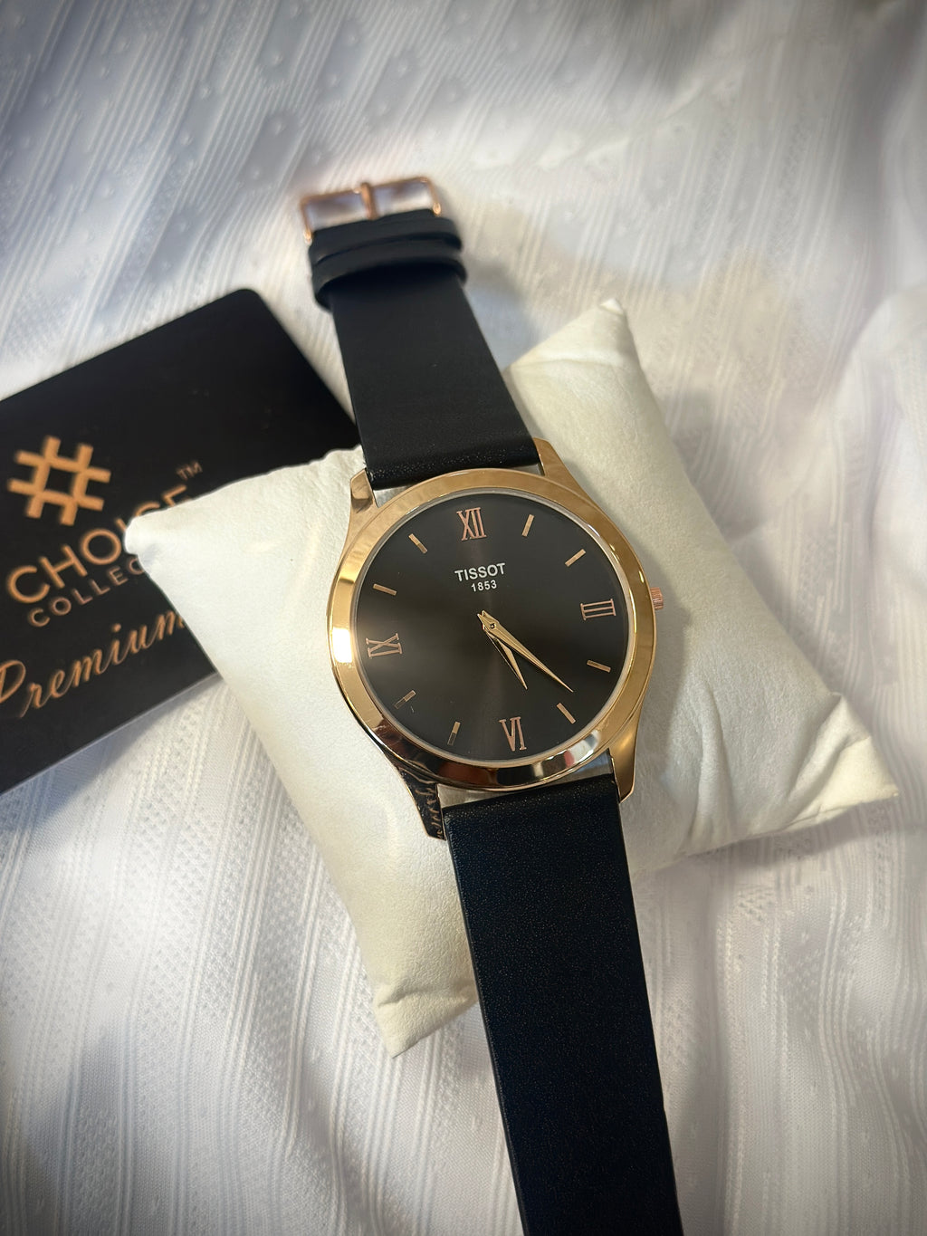 Slim watches leather