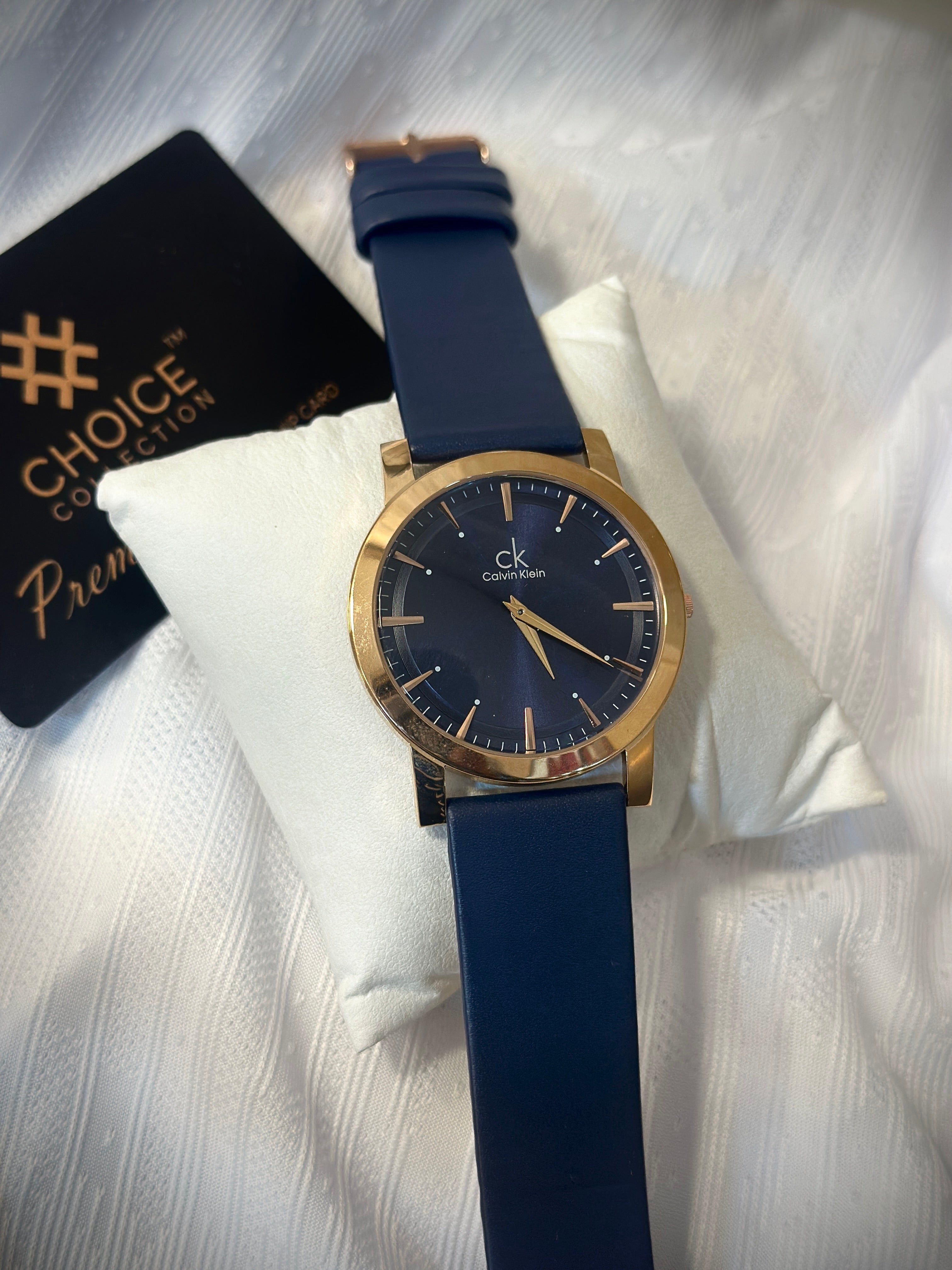 Slim watches leather