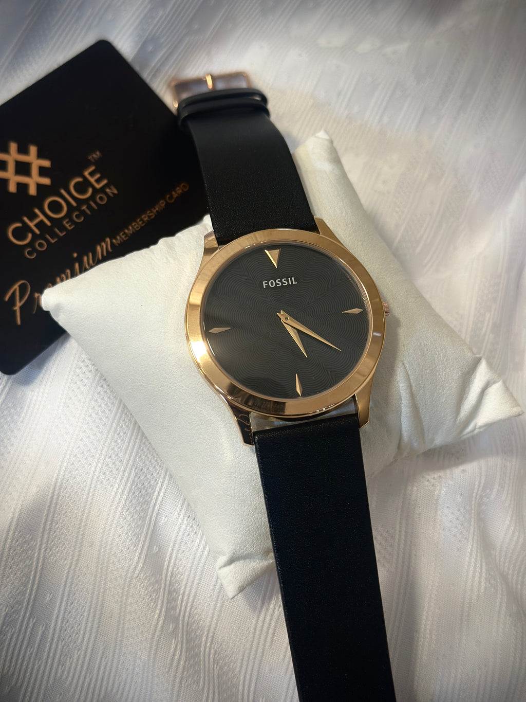 Slim watches leather