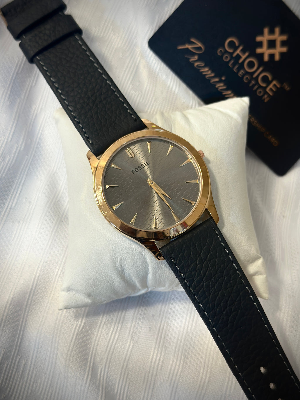 Slim watches leather