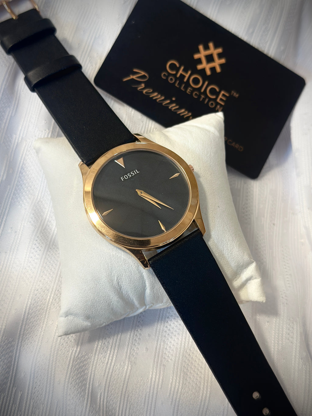 Slim watches leather