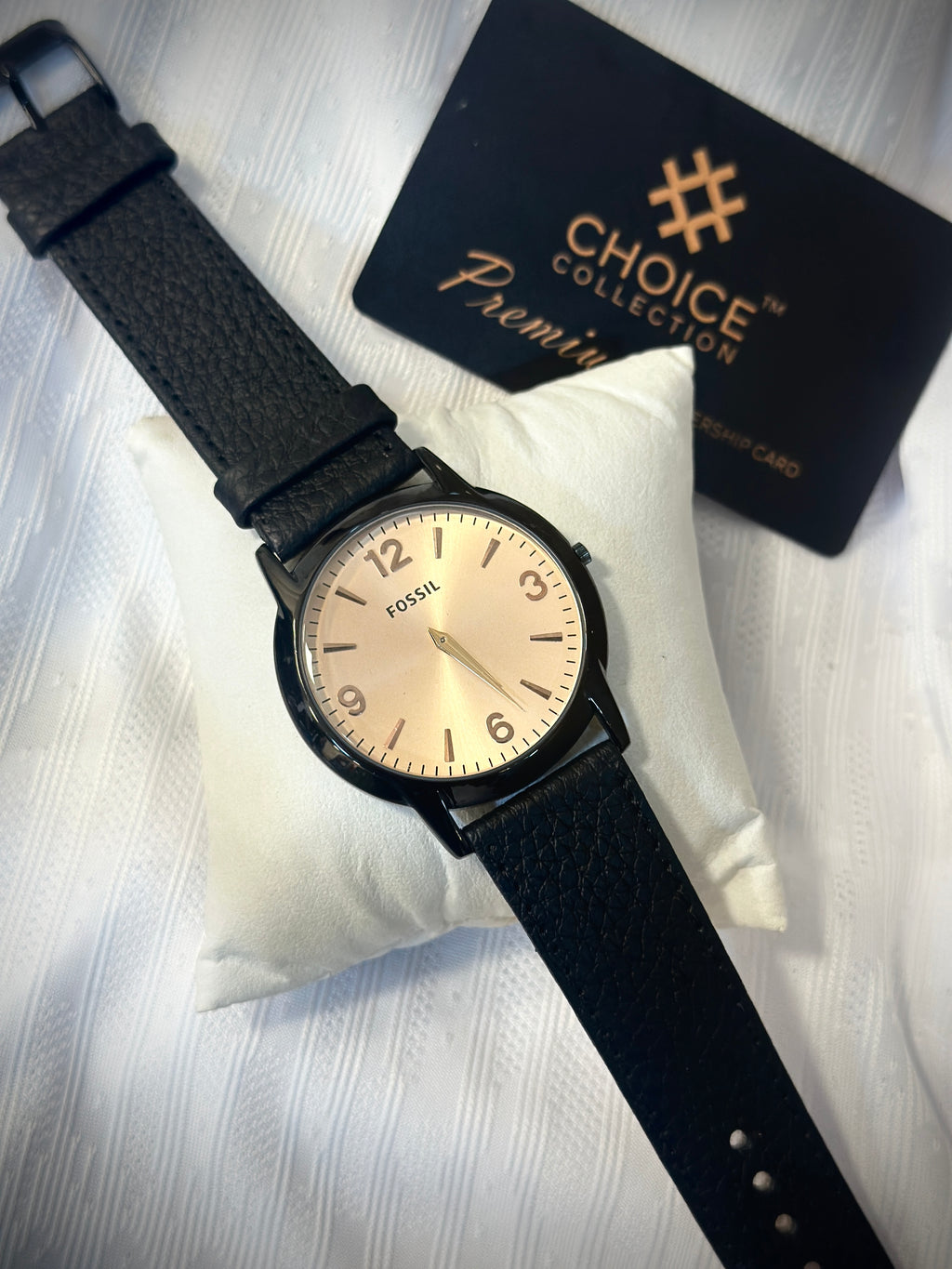 Slim watches leather