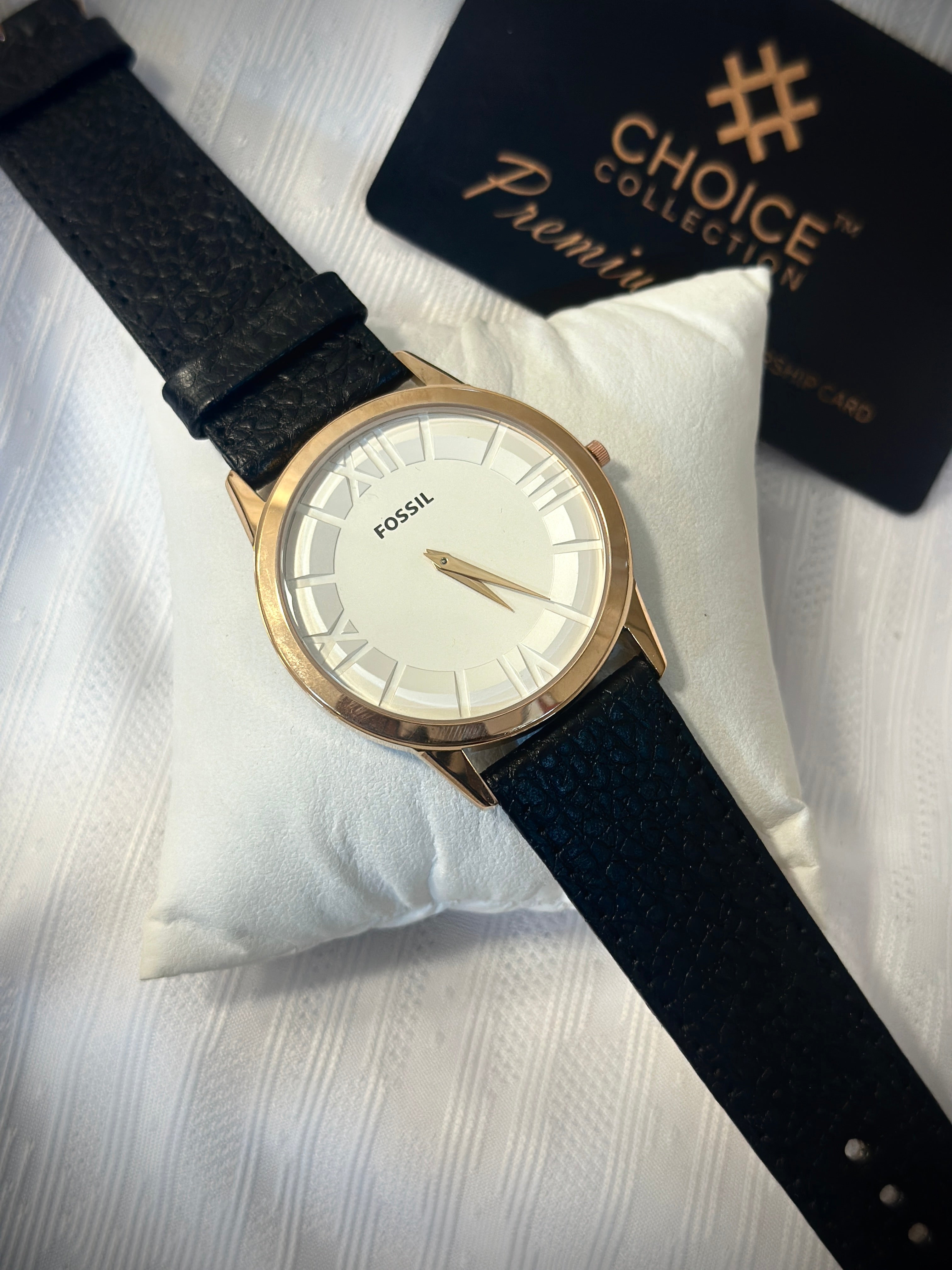 Slim watches leather