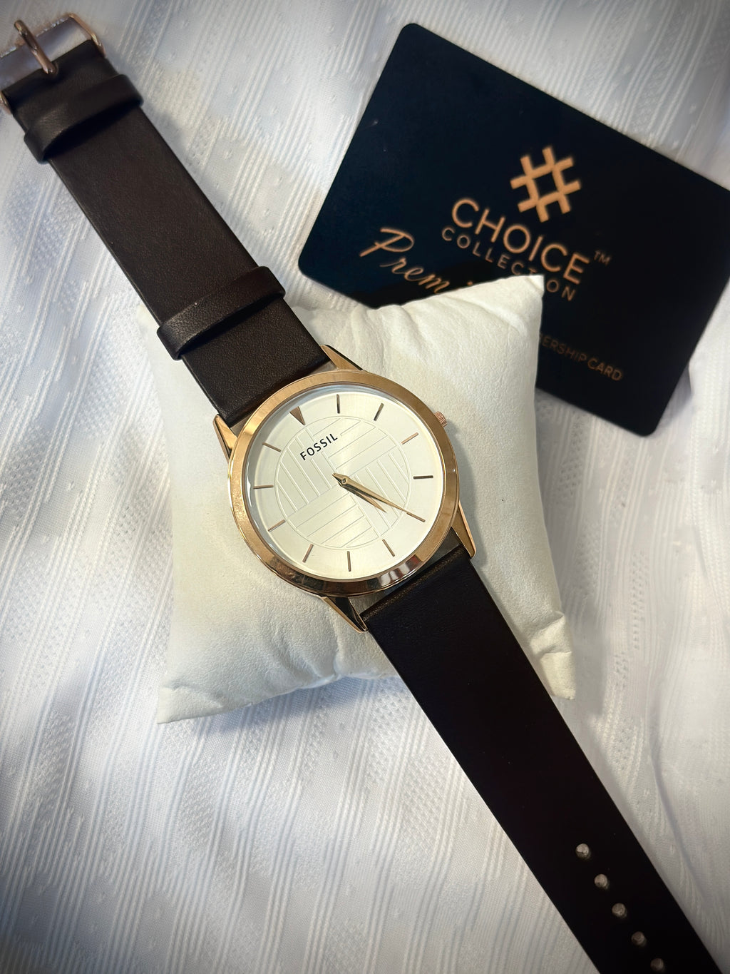 Slim watches leather