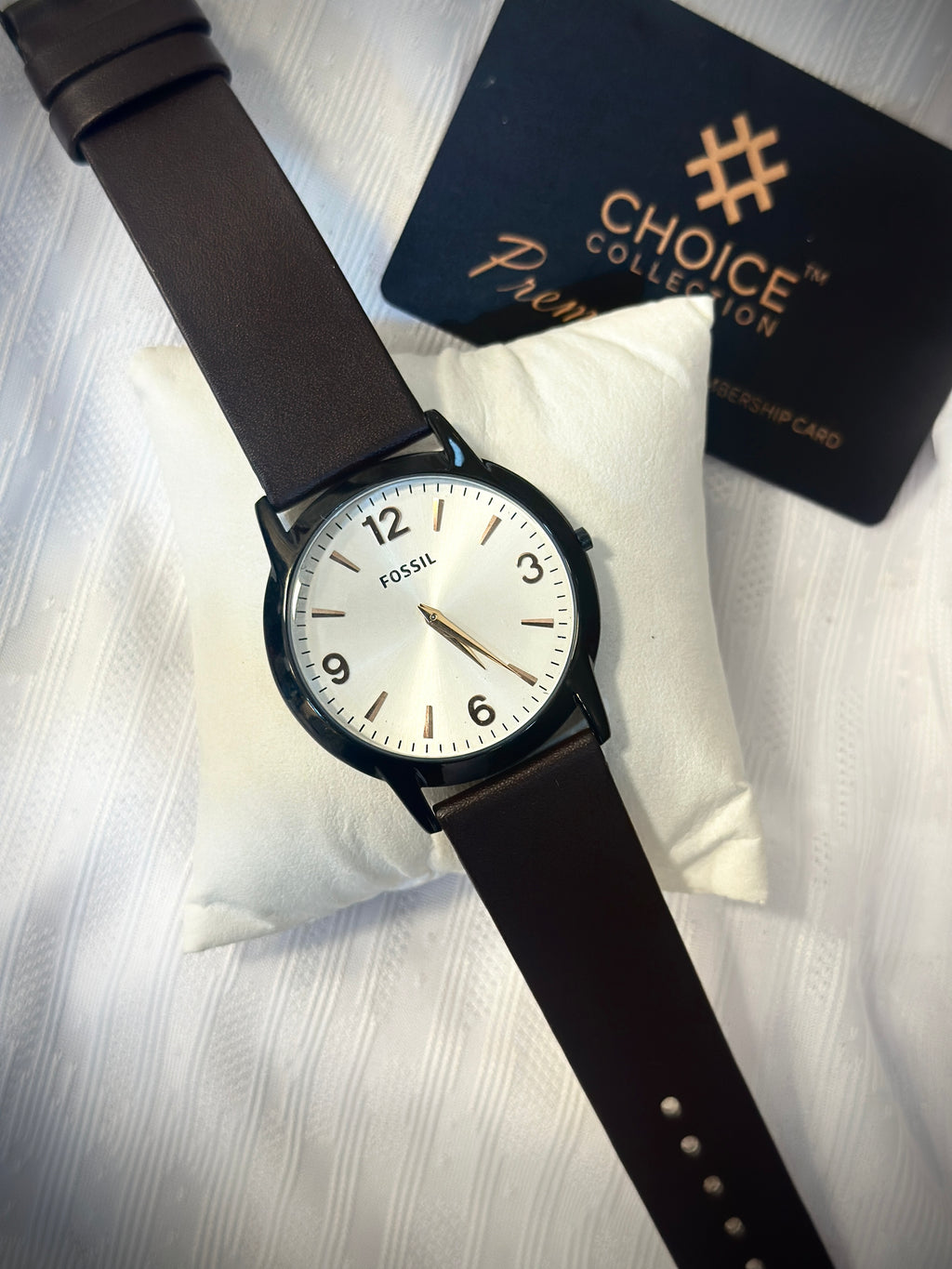 Slim watches leather