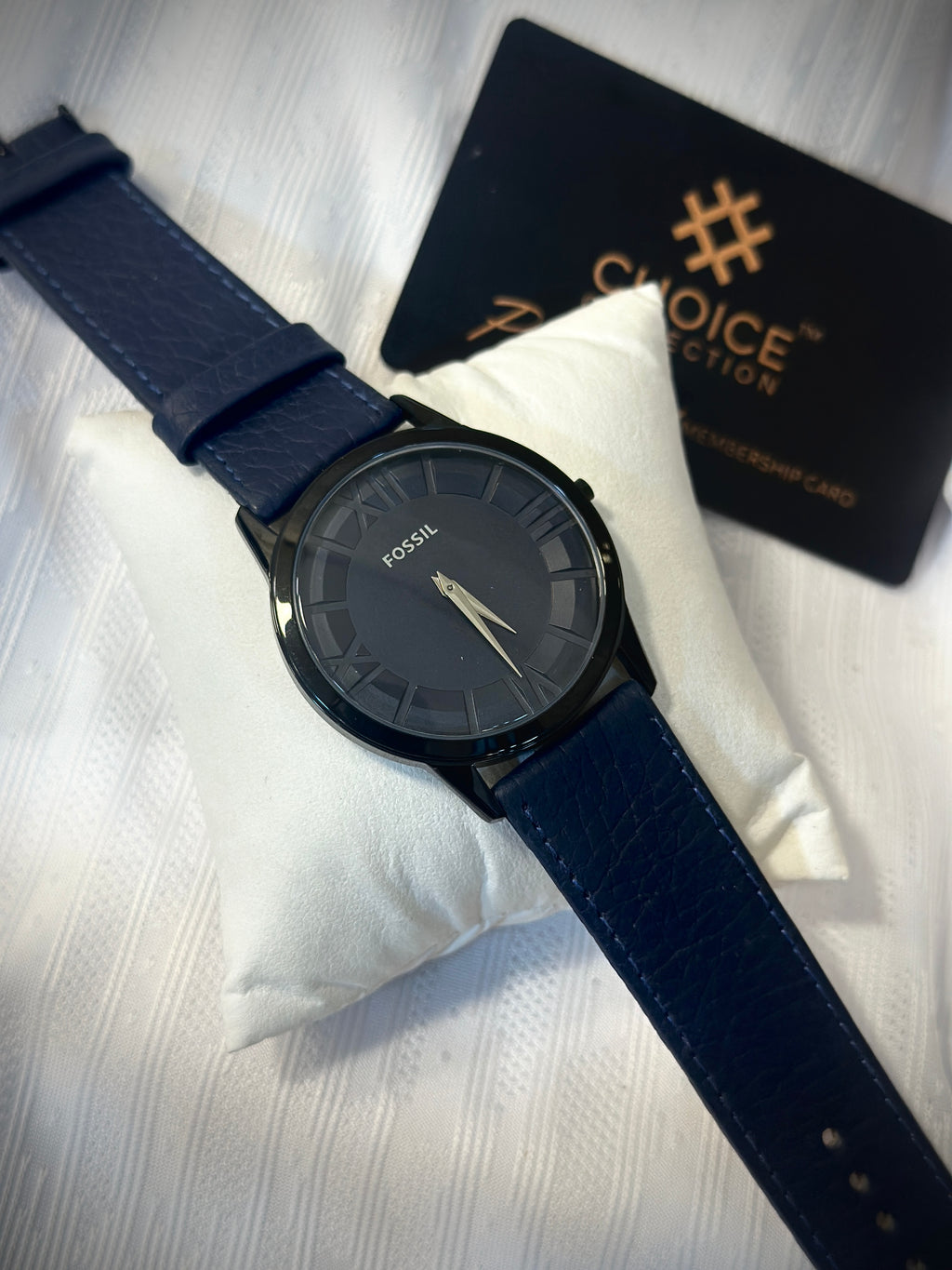 Slim watches leather