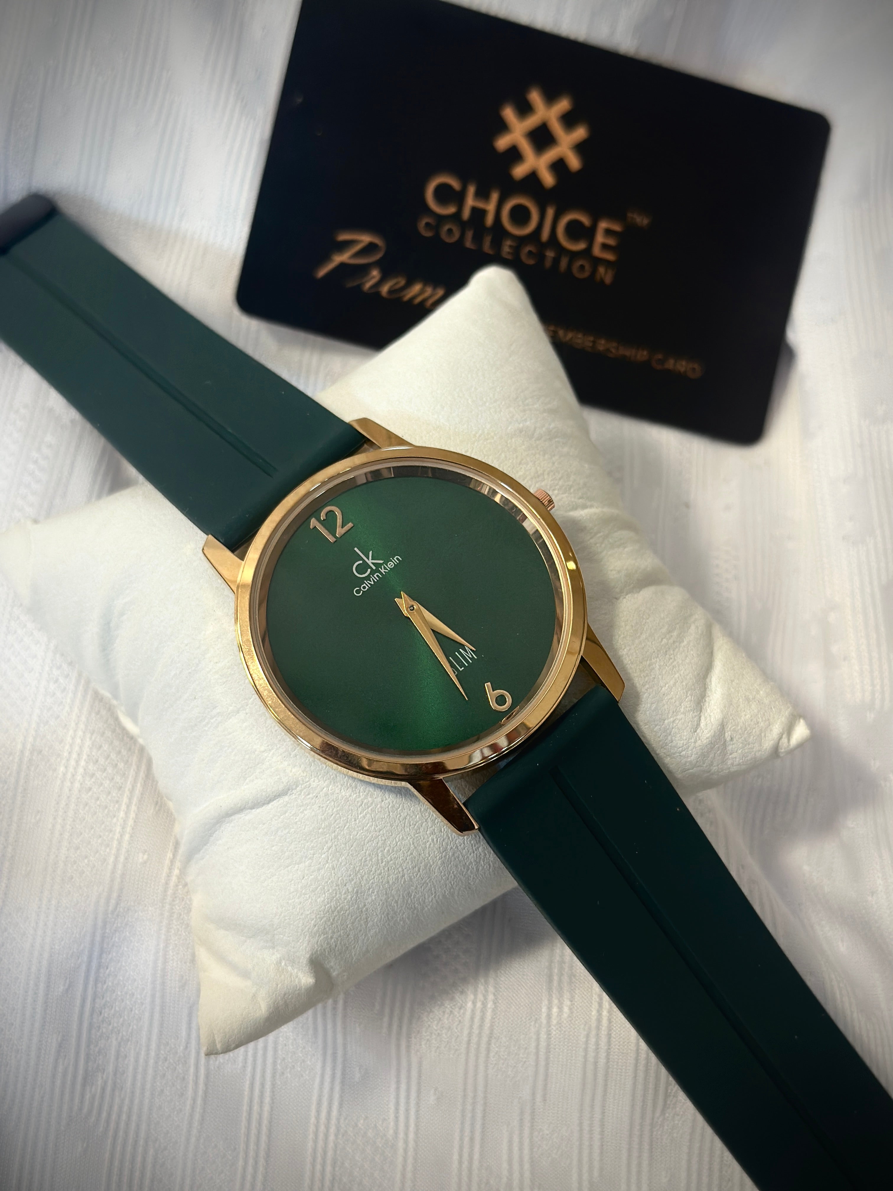 Slim watches silicon