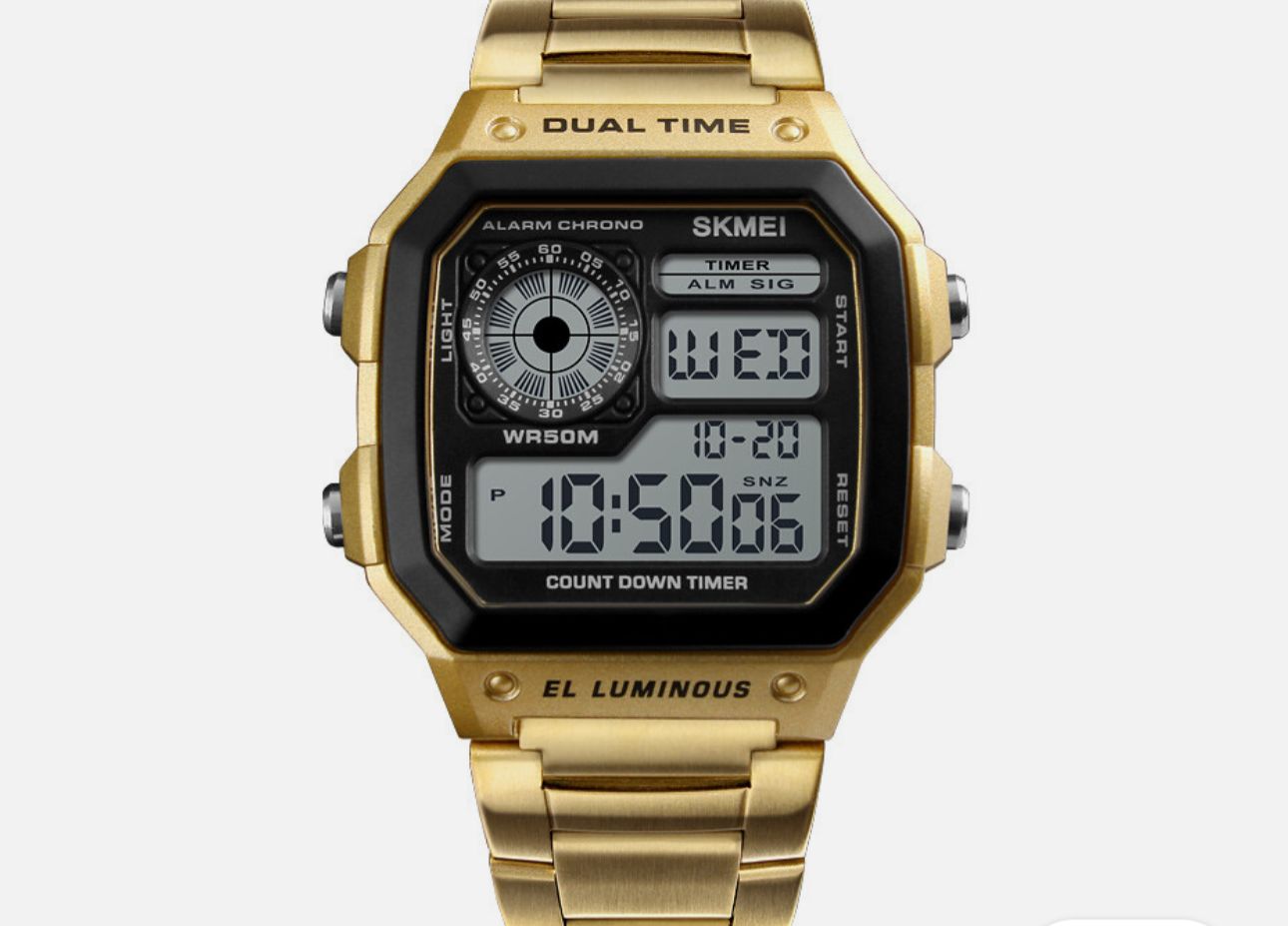 Casio Illuminator Metal Mens Watch