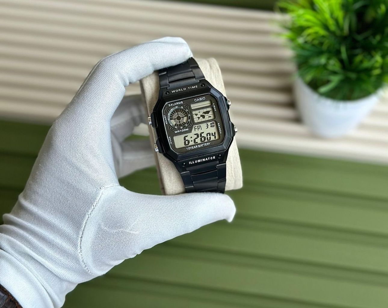 Casio Illuminator Metal Mens Watch