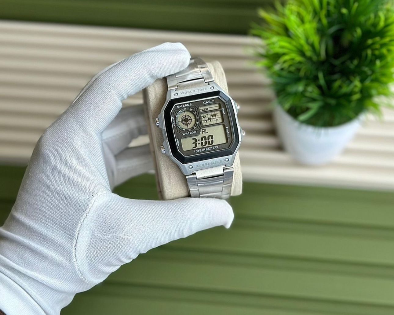 Casio Illuminator Metal Mens Watch