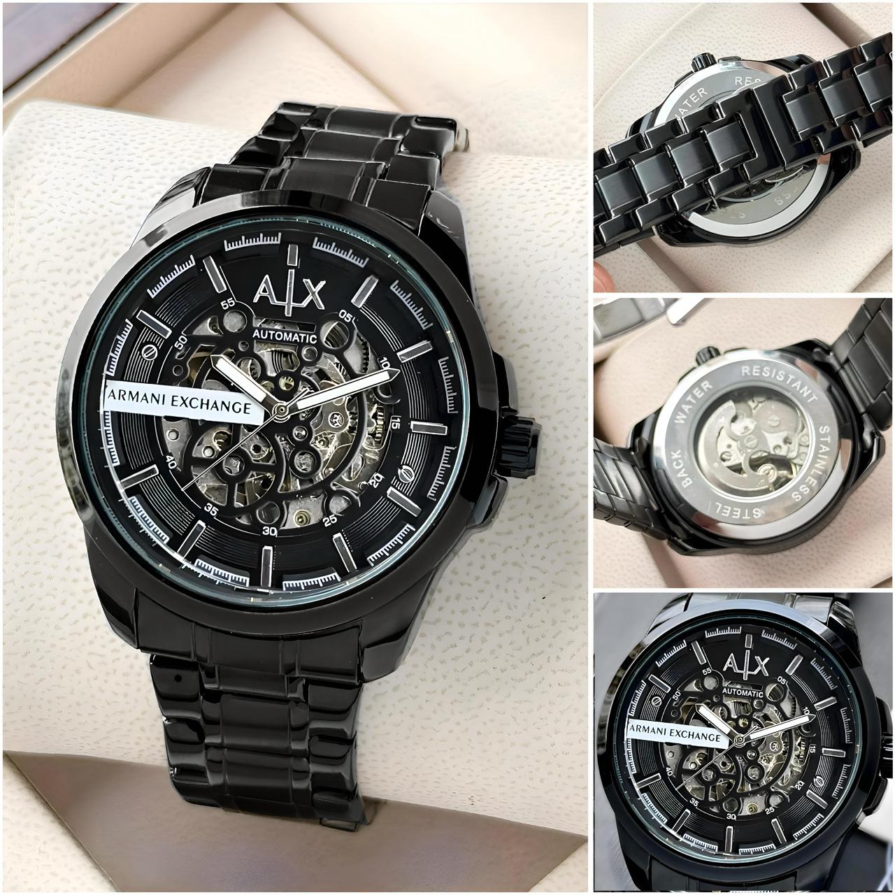 Armani Exchange Automatic Metal Mens Watch