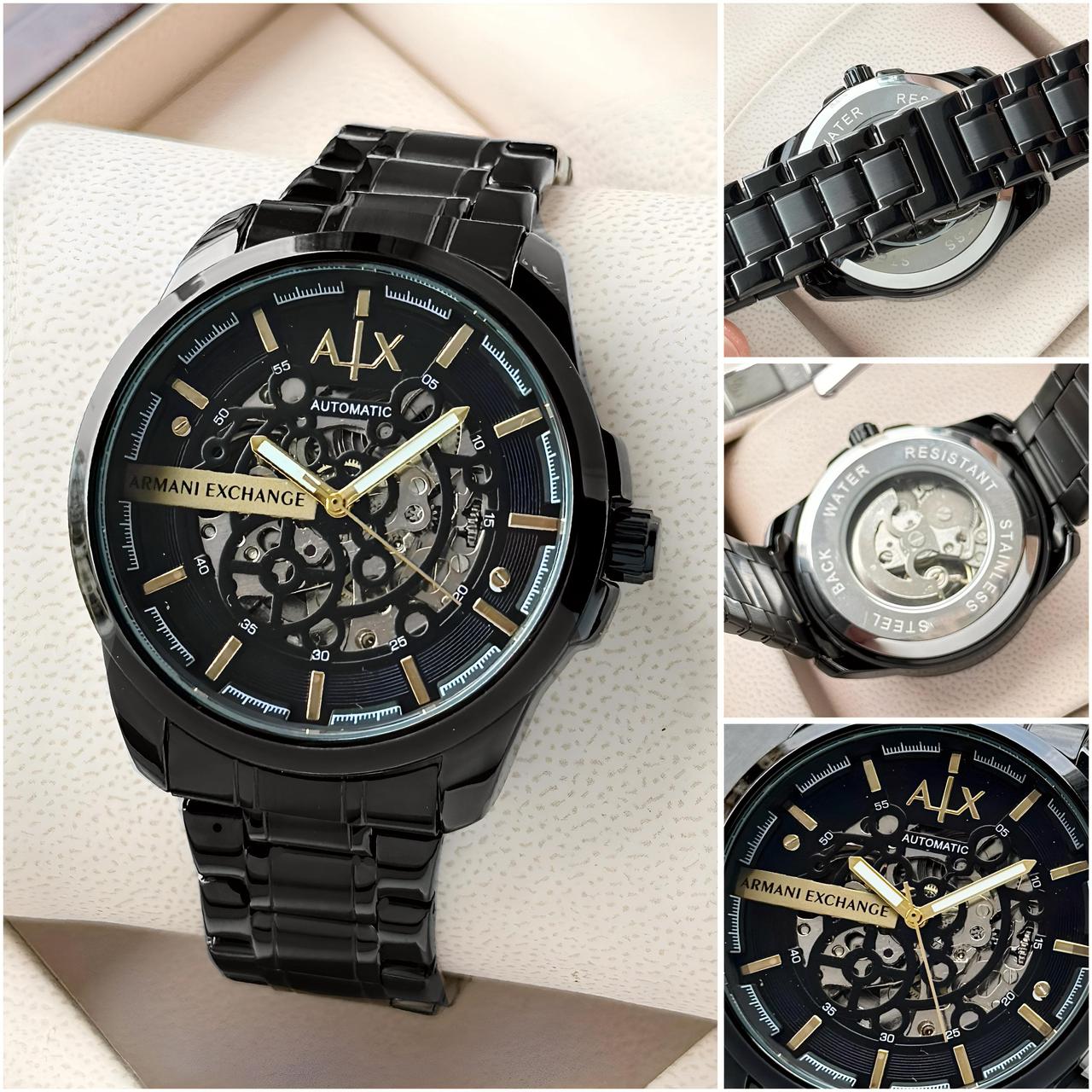 Armani Exchange Automatic Metal Mens Watch