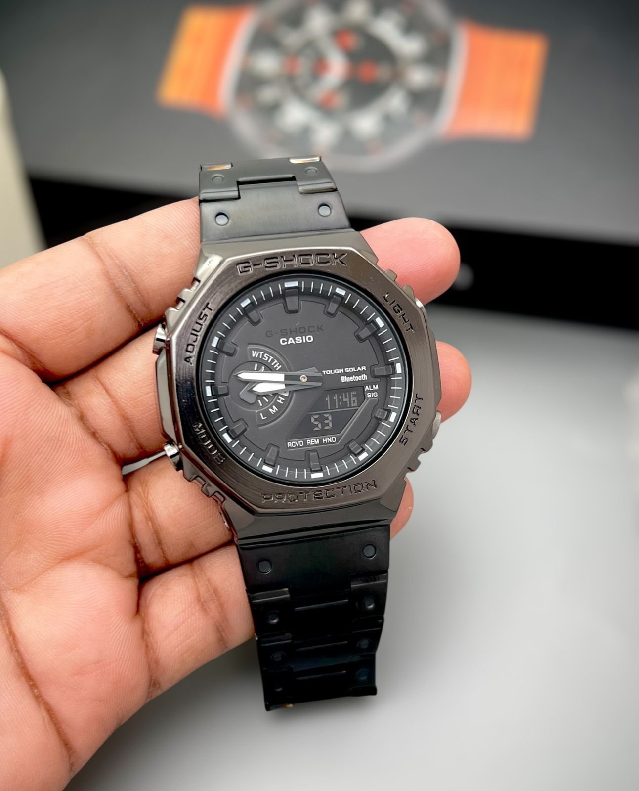 Casio G-Shock Metal Chronograph Mens Watch