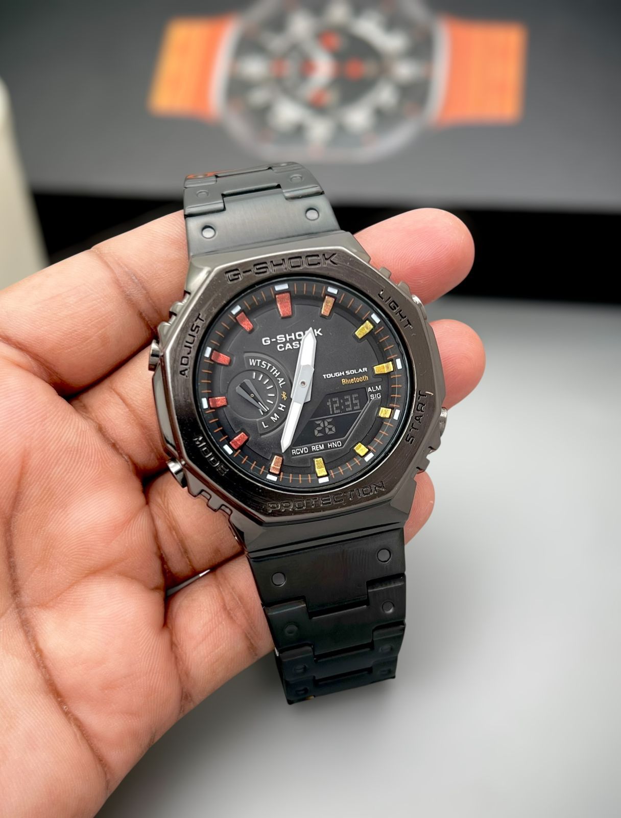 Casio G-Shock Metal Chronograph Mens Watch