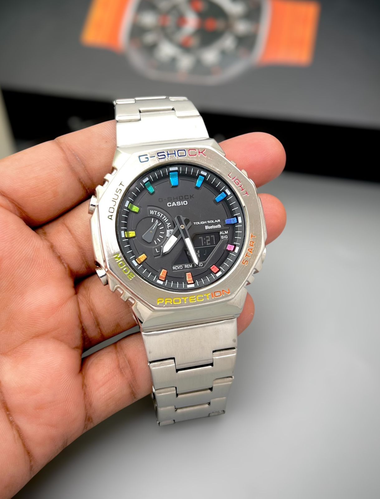 Casio G-Shock Metal Chronograph Mens Watch