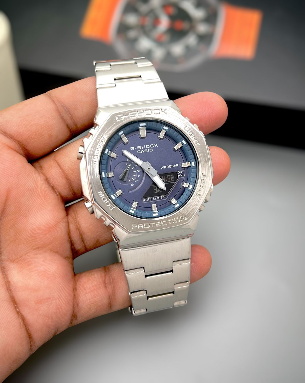 Casio G-Shock Metal Chronograph Mens Watch