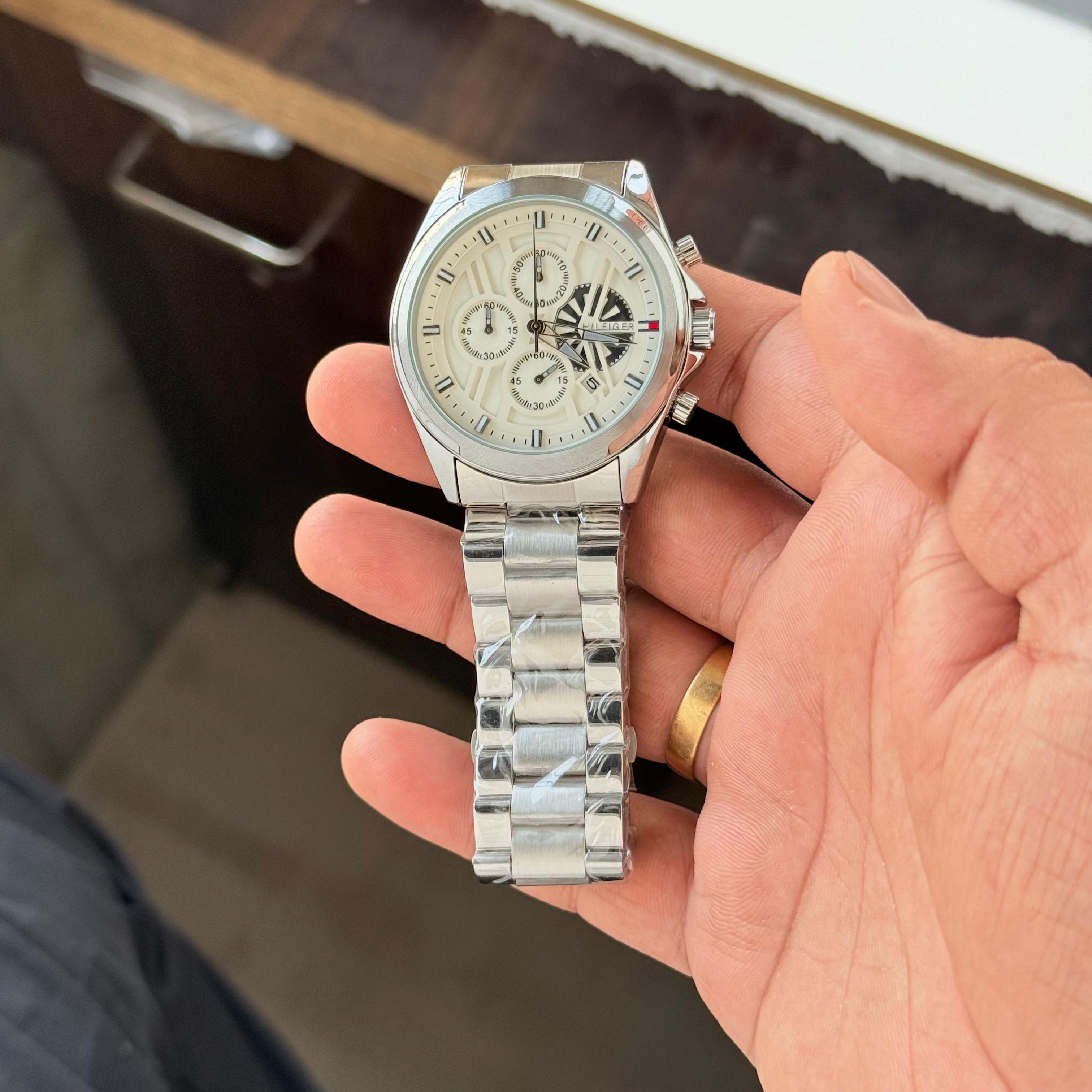 Tommy Hilfiger Chronograph Metal Mens Watch