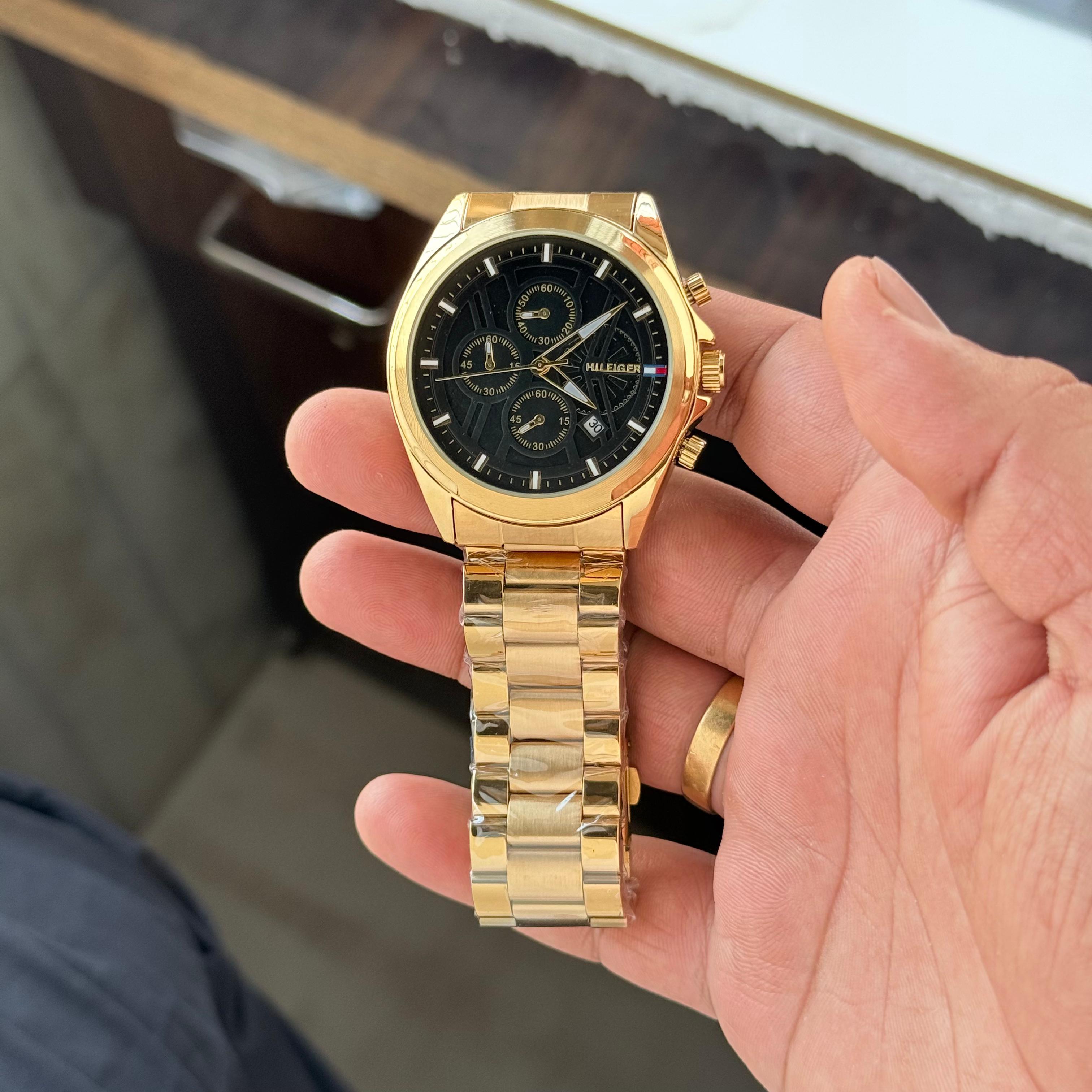 Tommy Hilfiger Chronograph Metal Mens Watch