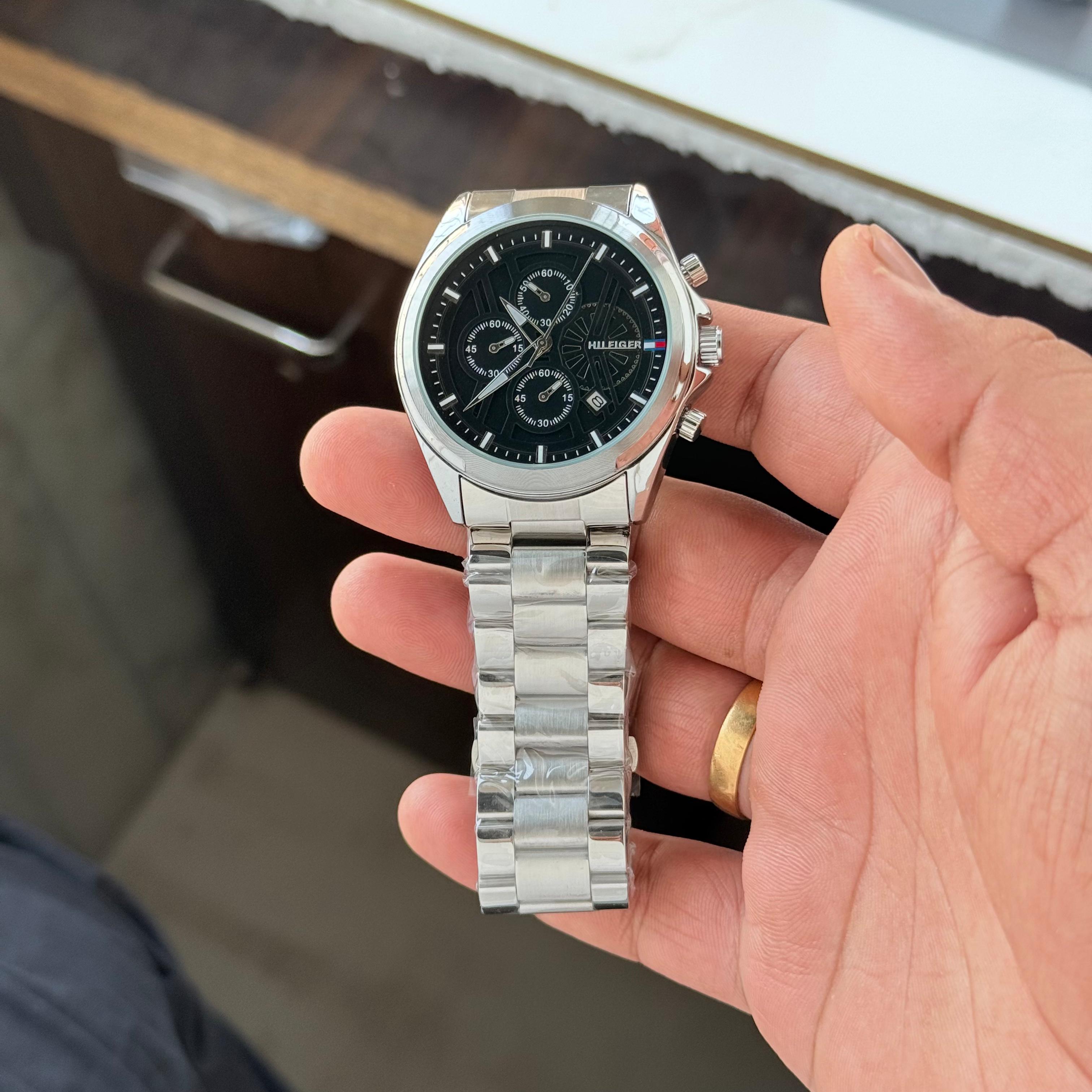 Tommy Hilfiger Chronograph Metal Mens Watch