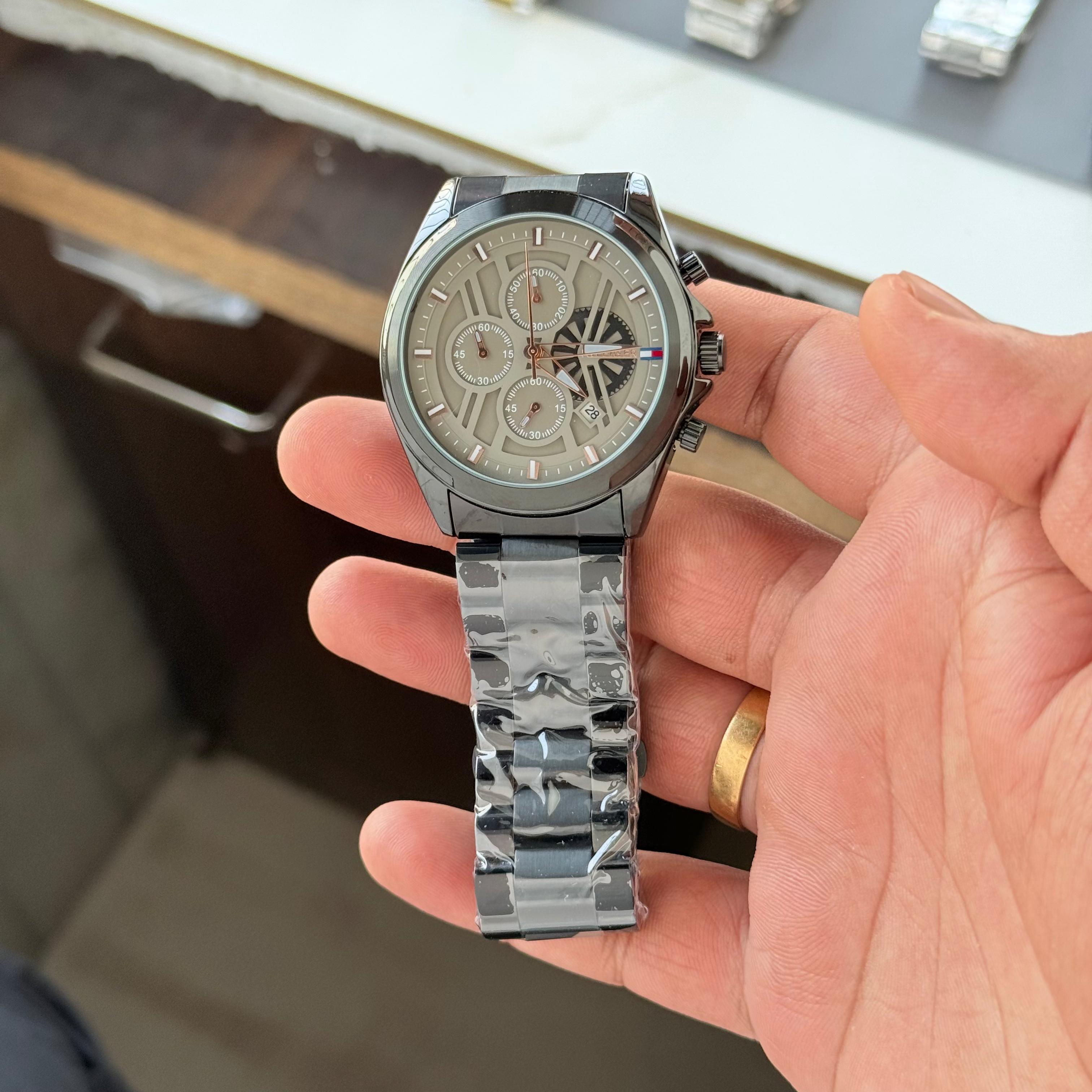 Tommy Hilfiger Chronograph Metal Mens Watch